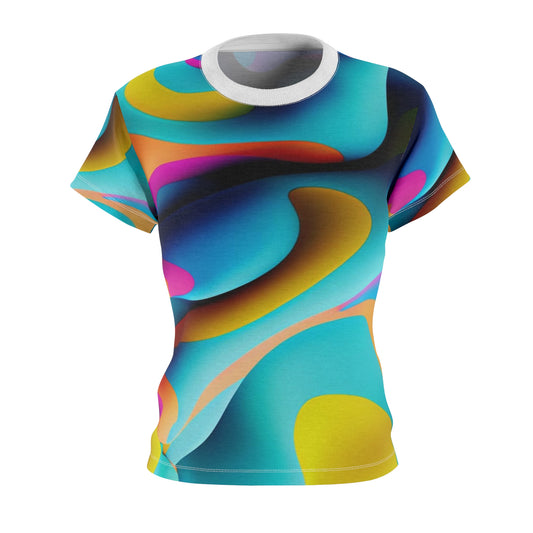 Women's Cut & Sew Tee (AOP) Kukloso Got Color Extra Large Pattern - Free Shipping