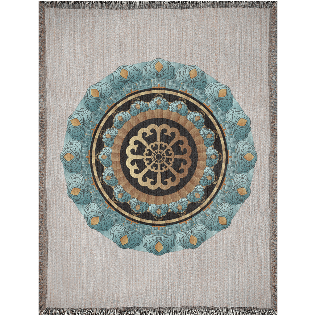 Woven Blankets Kukloso  Mandala Kuklos No 4440 - Free Shipping