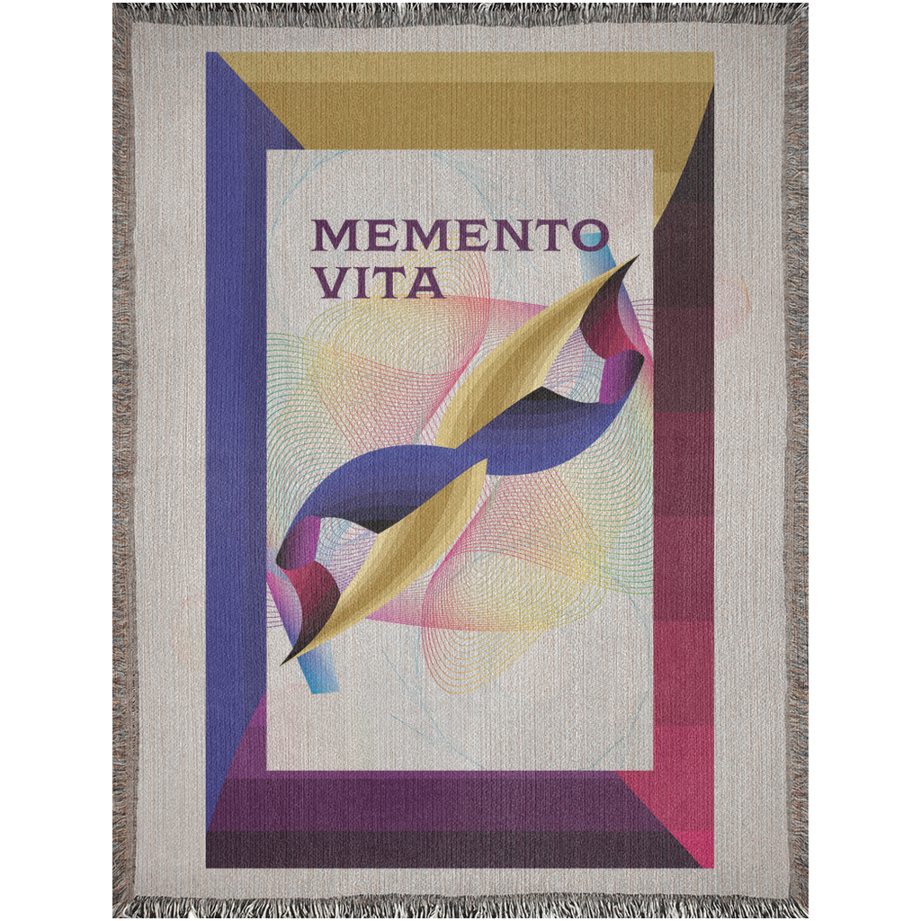 Woven Blankets Kukloso Kuklos No 4430  'Memento Vita' - Free Shipping