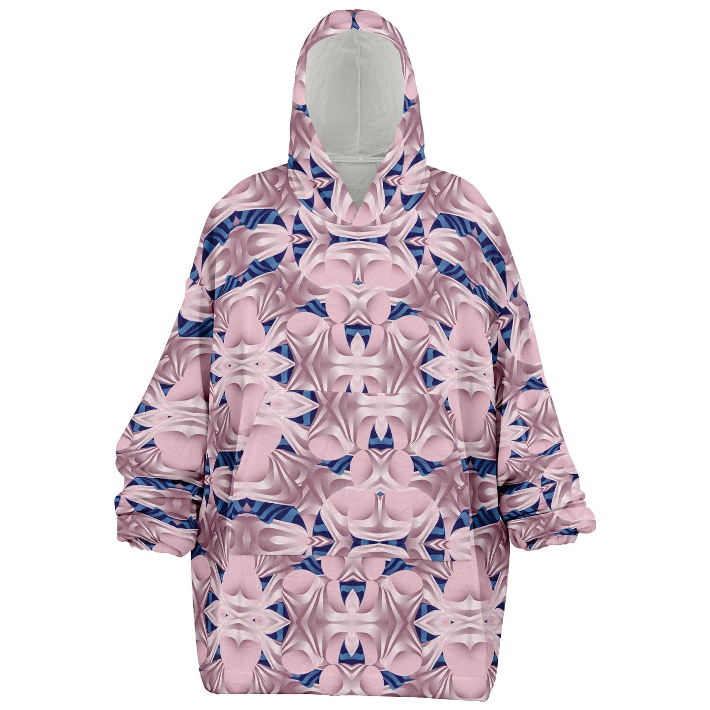 Snug Hoodie Economy - AOP Kukloso Ice Cream Swirls No 35 - Free Shipping