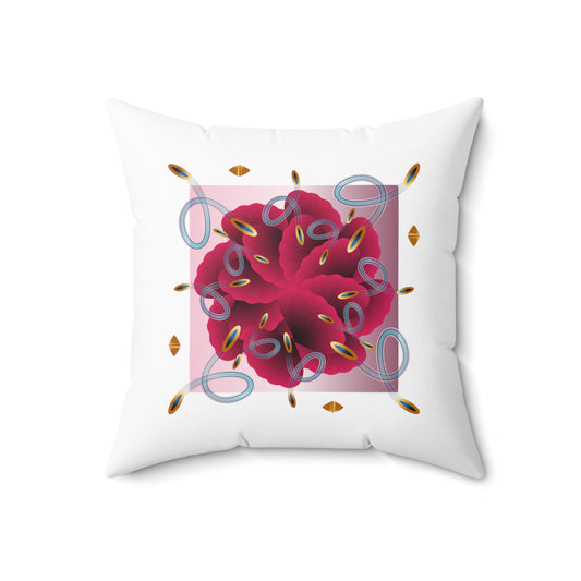 Spun Polyester Square Pillow Kukloso Mandala Designs Kuklos No 4416 & 4385 - Free Shipping