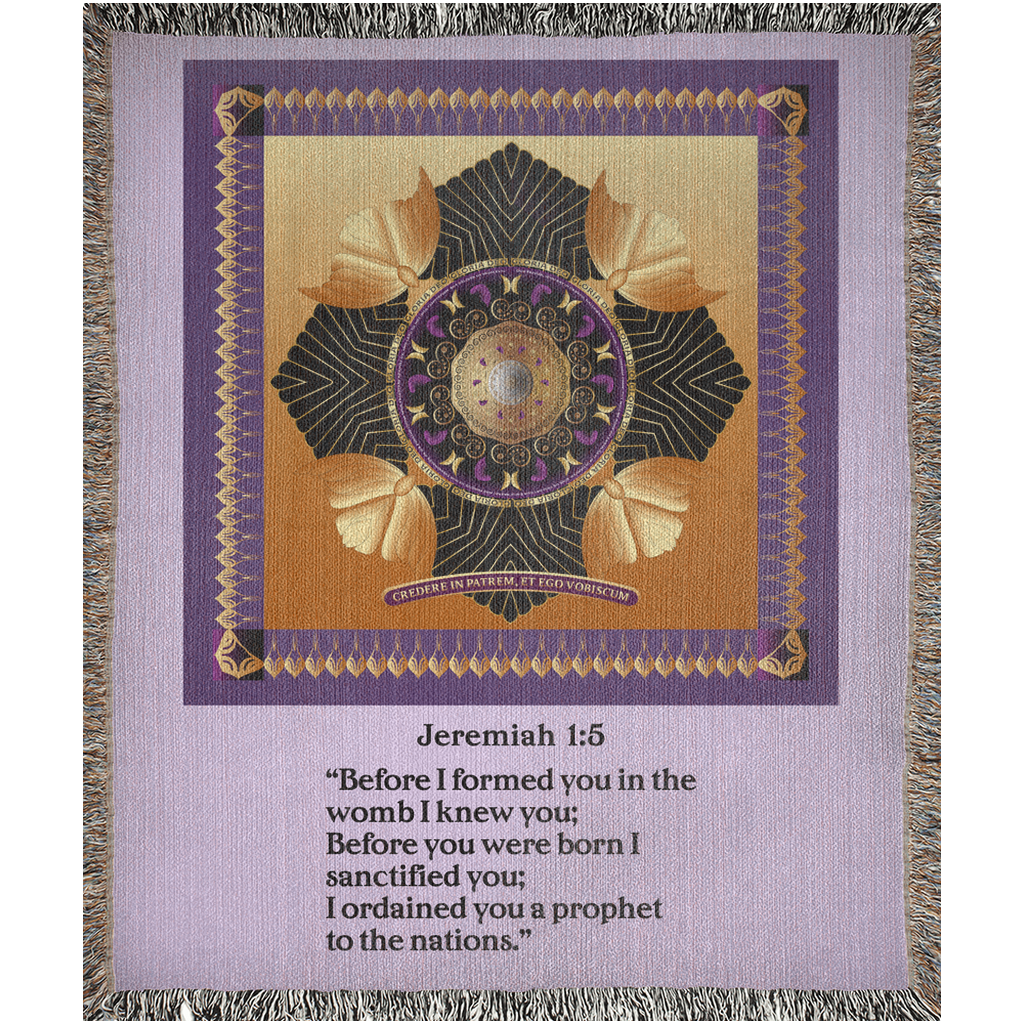 Woven Blankets Kukloso 'Jeremiah 1:5 - Free Shipping