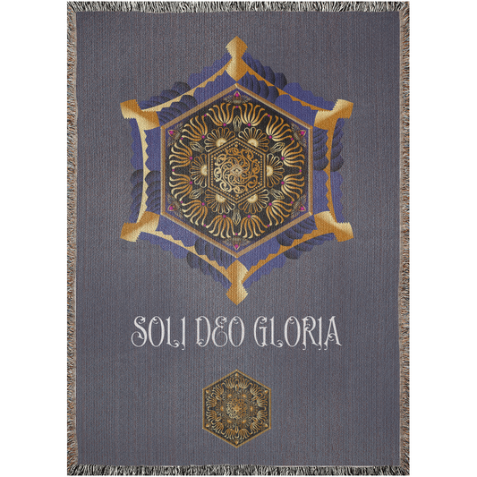 Woven Blankets Kukloso Kuklos No 4427 ' Soli Deo Gloria' -  Free Shipping