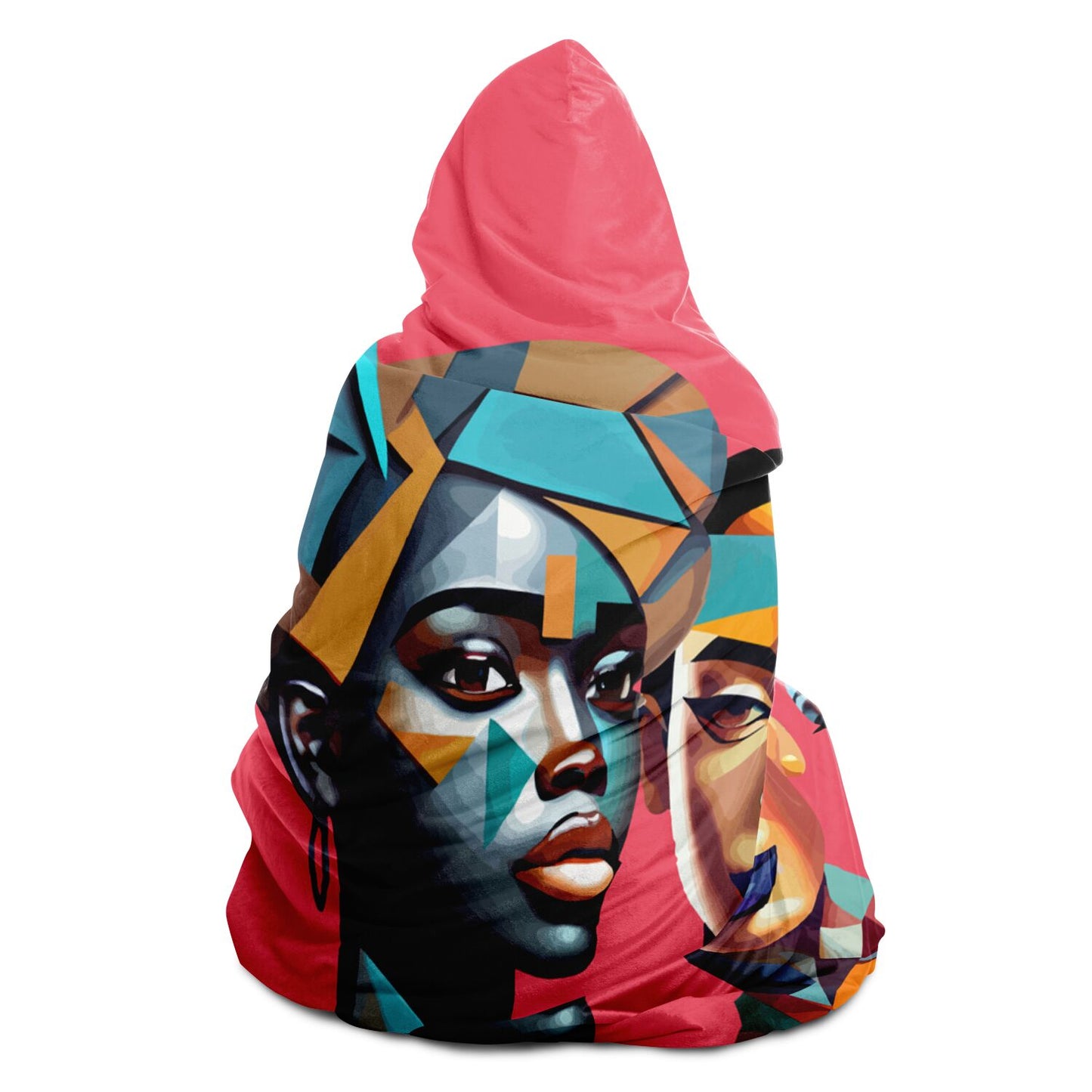 Hooded Blanket - AOP Kukloso The Four Ladies No 3 - Free Shipping