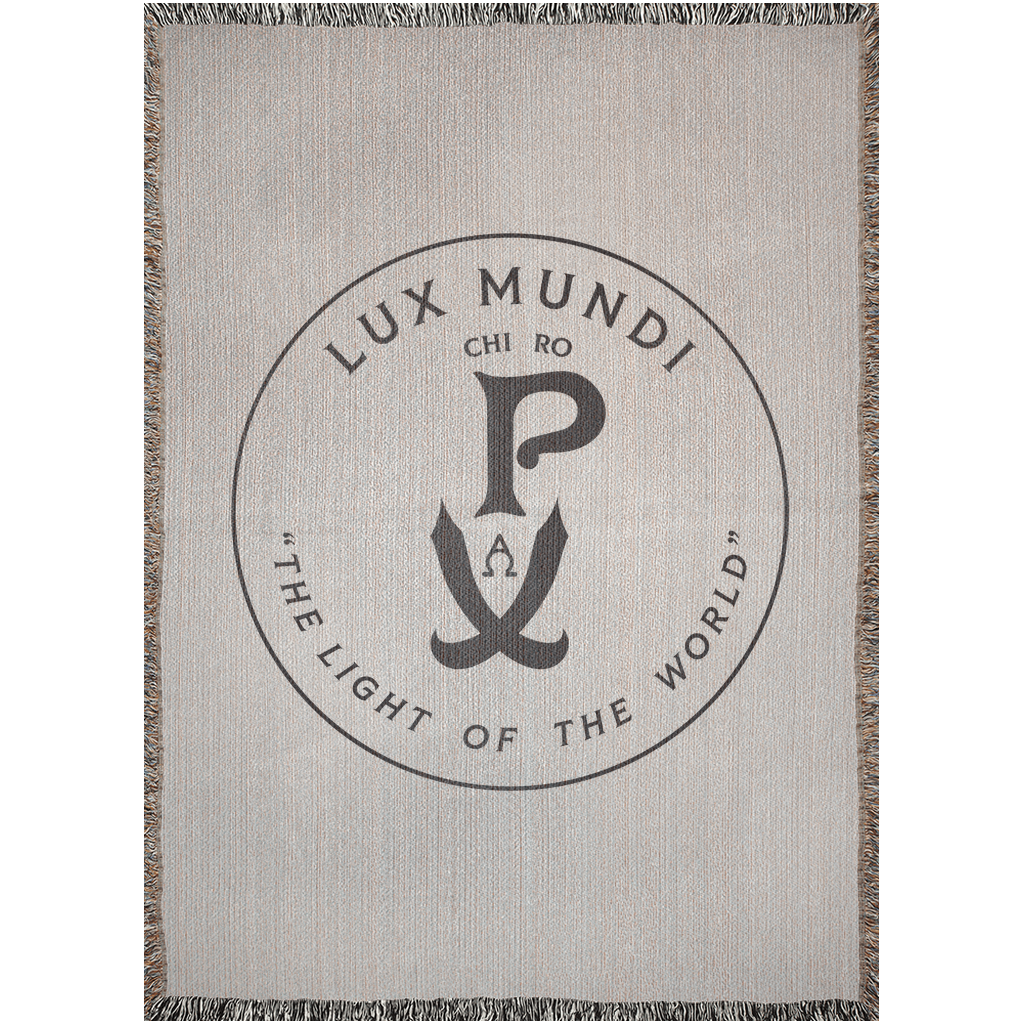 Woven Blankets Kukloso 'Lux Mundi' PX Christogram Circle - Free Shipping