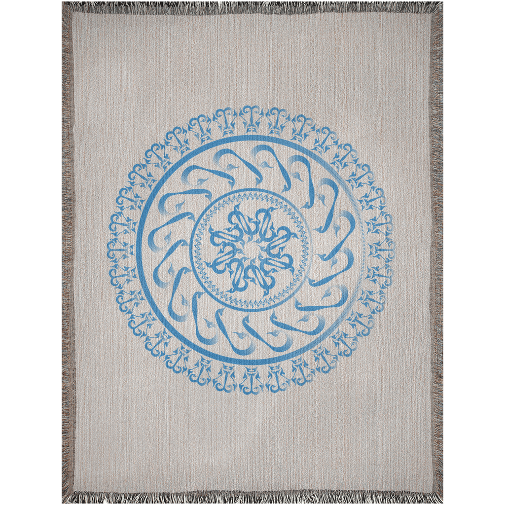 Woven Blankets Kukloso Mandala Kuklos No 4353 - Free Shipping