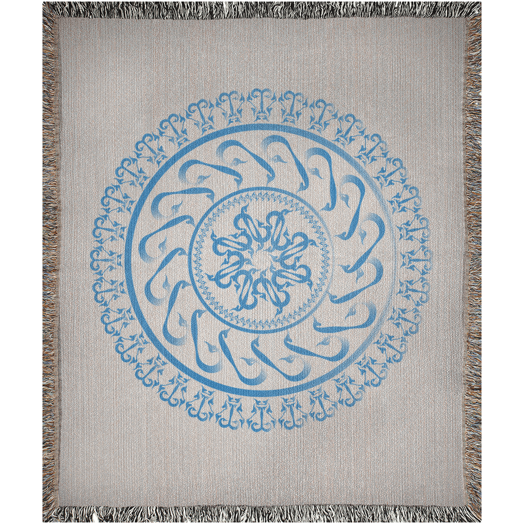 Woven Blankets Kukloso Mandala Kuklos No 4353 - Free Shipping