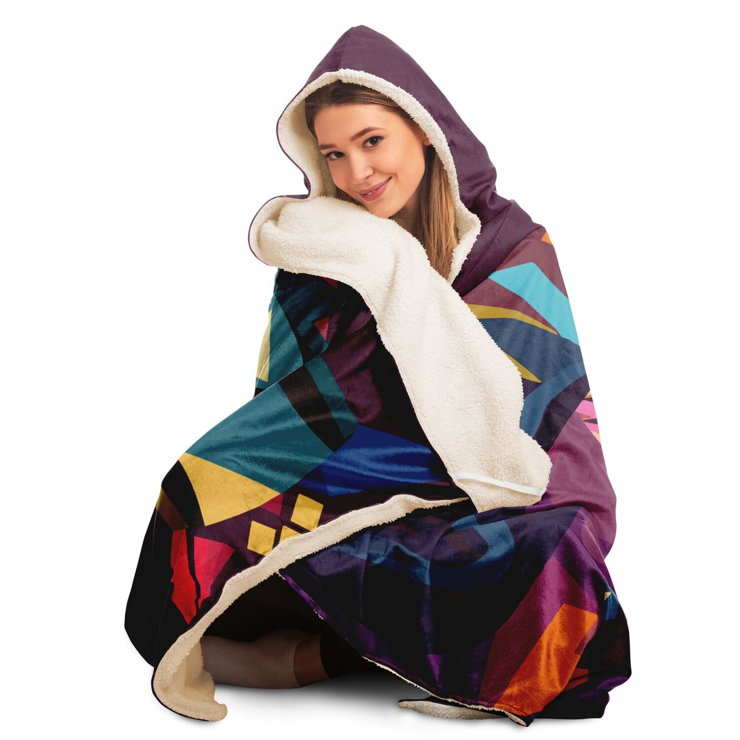 Hooded Blanket - AOP Kukloso The Couple No 1 - Free Shipping