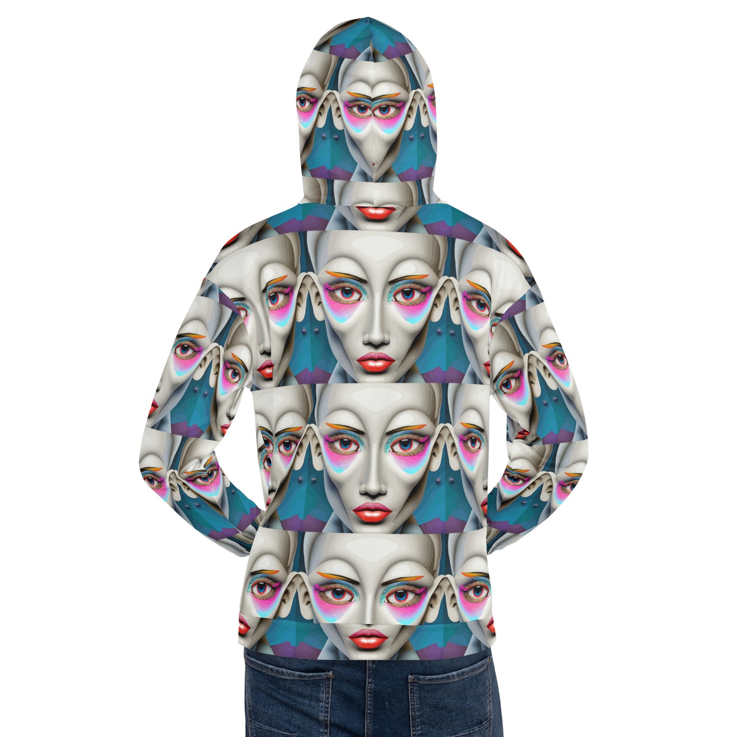 Unisex Hoodie Kukloso Space Ladies No 60 - Free Shipping