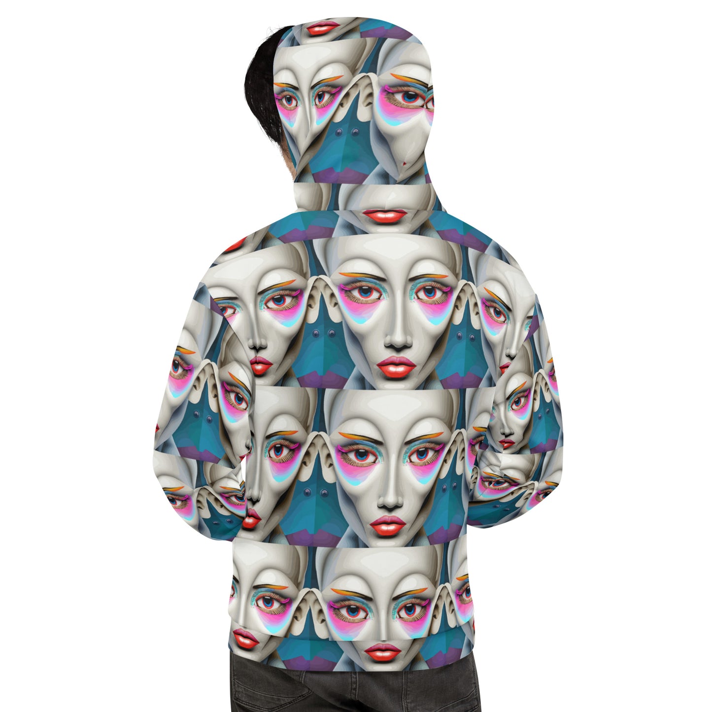 Unisex Hoodie Kukloso Space Ladies No 60 - Free Shipping