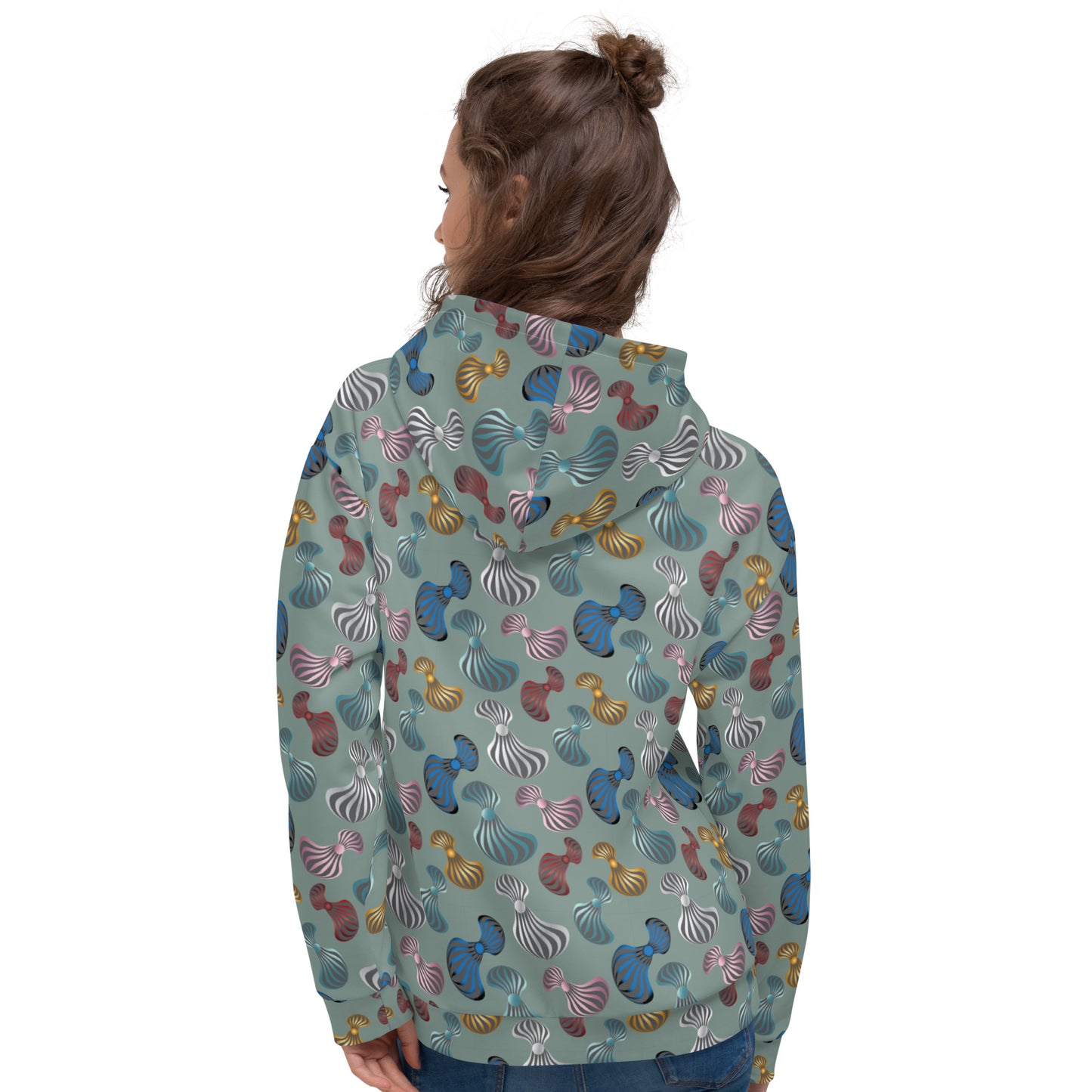 Unisex Hoodie Kukloso Whimsical No 75 B - Free Shipping