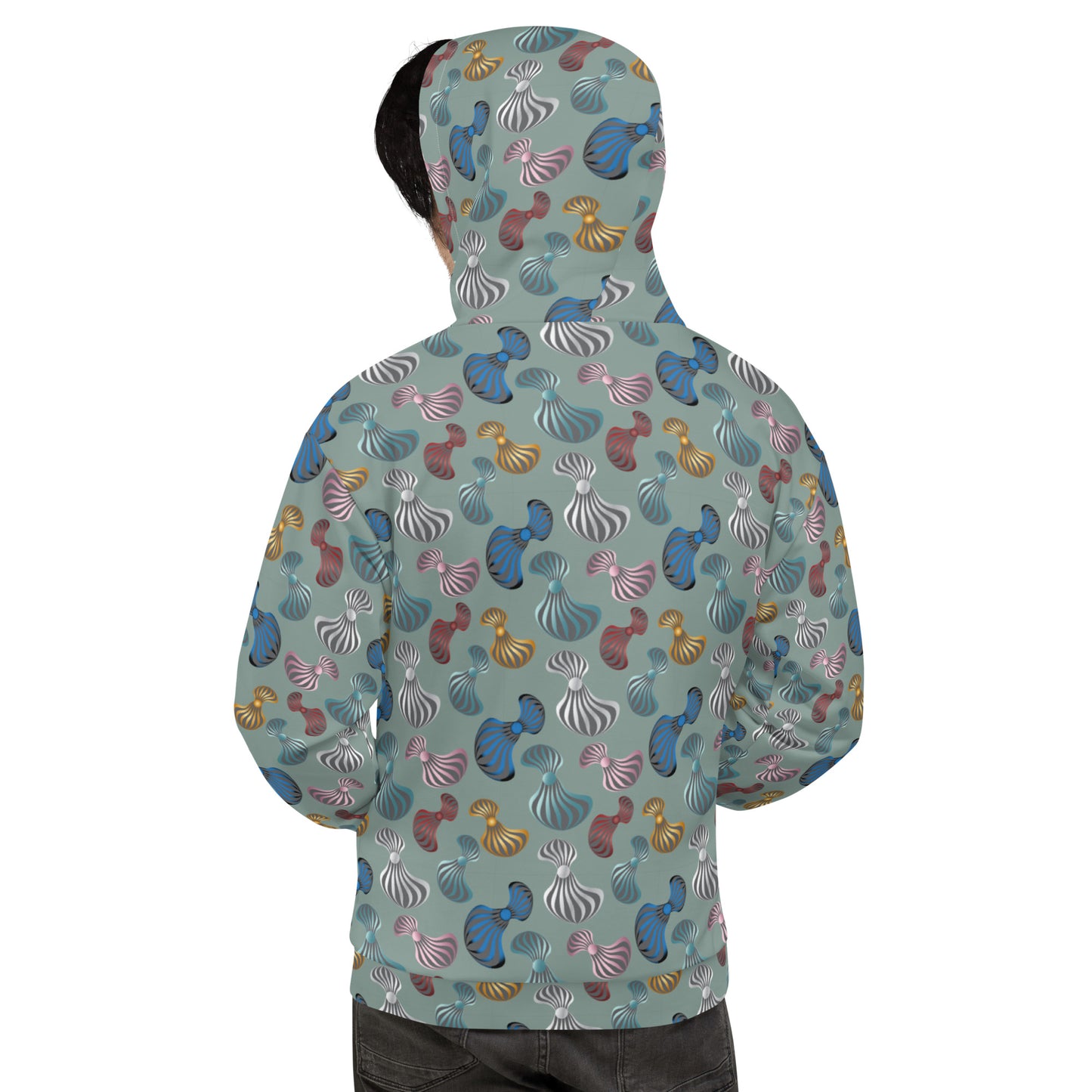 Unisex Hoodie Kukloso Whimsical No 75 B - Free Shipping