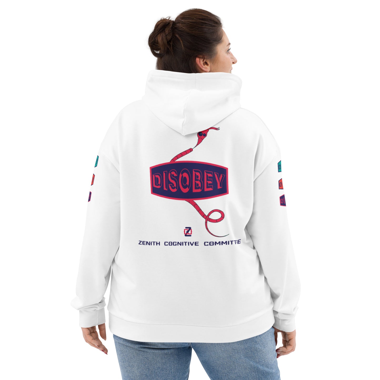 Unisex Hoodie Kukloso DISOBEY multi-design - Free Shipping