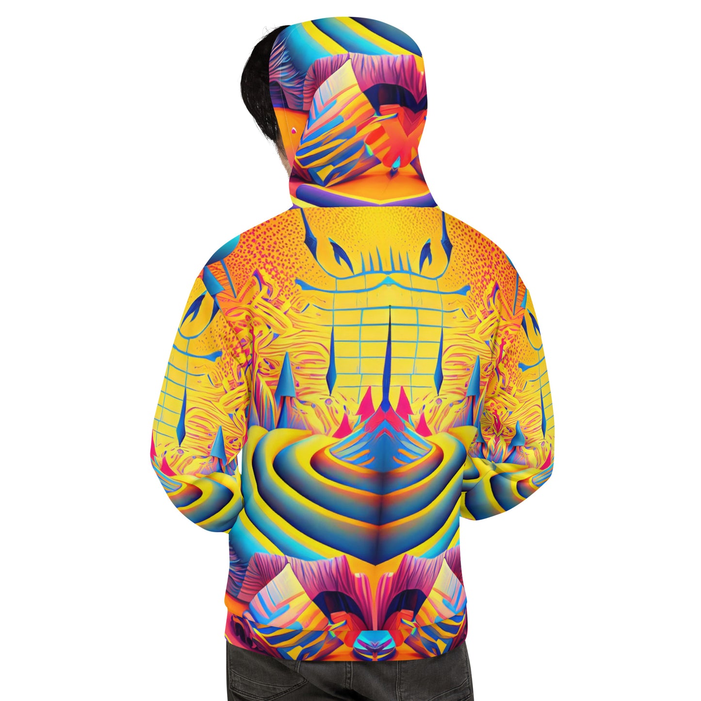 Unisex Hoodie Kukloso Cubist Dream No 37 - Free Shipping