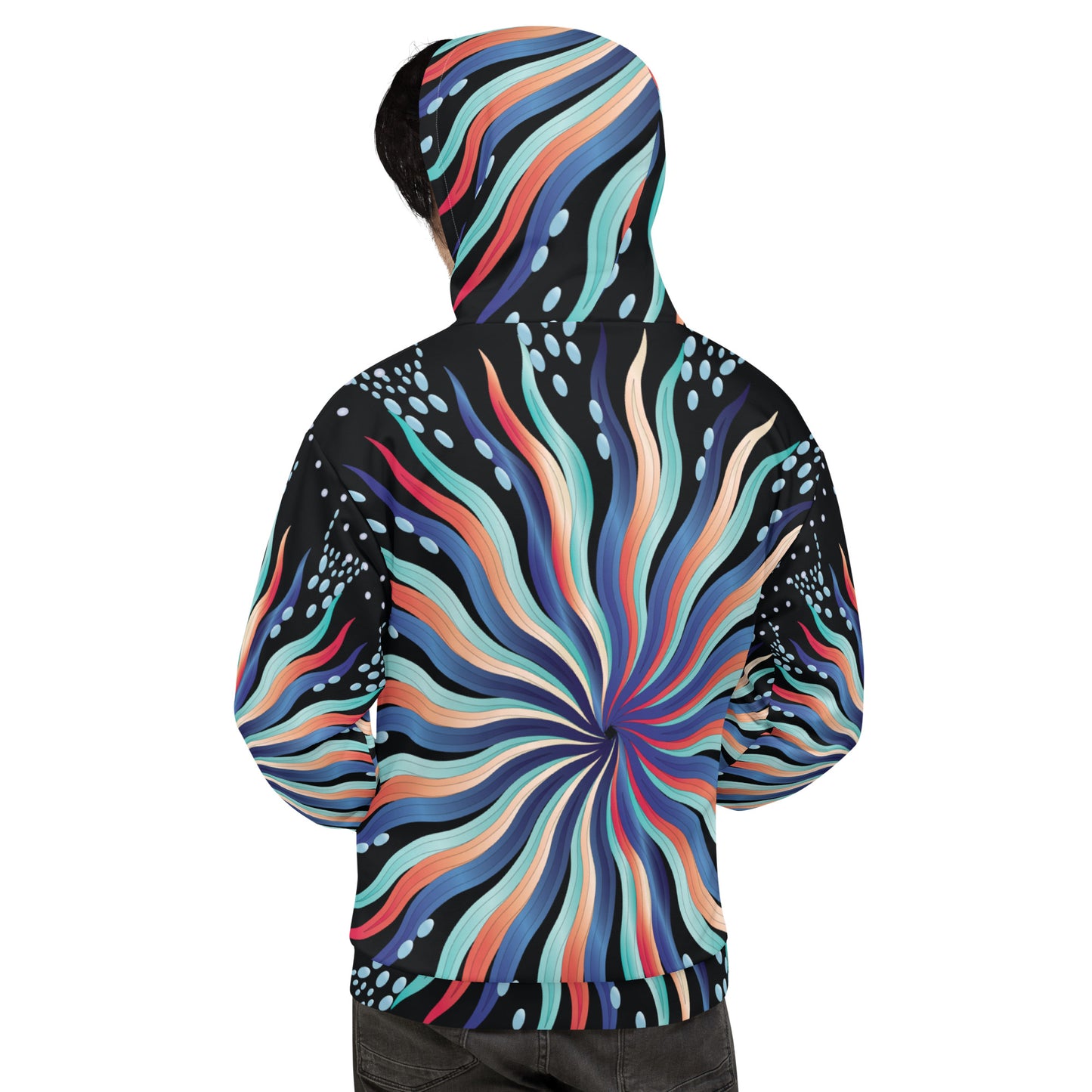 Unisex Hoodie Kukloso Mandala No 5 - Free Shipping