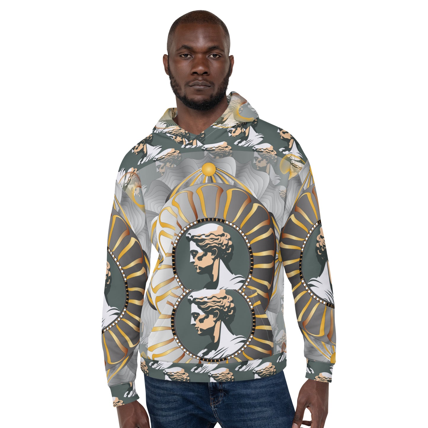 Unisex Hoodie Kukloso Kuklos Collage No 4376 - Free Shipping