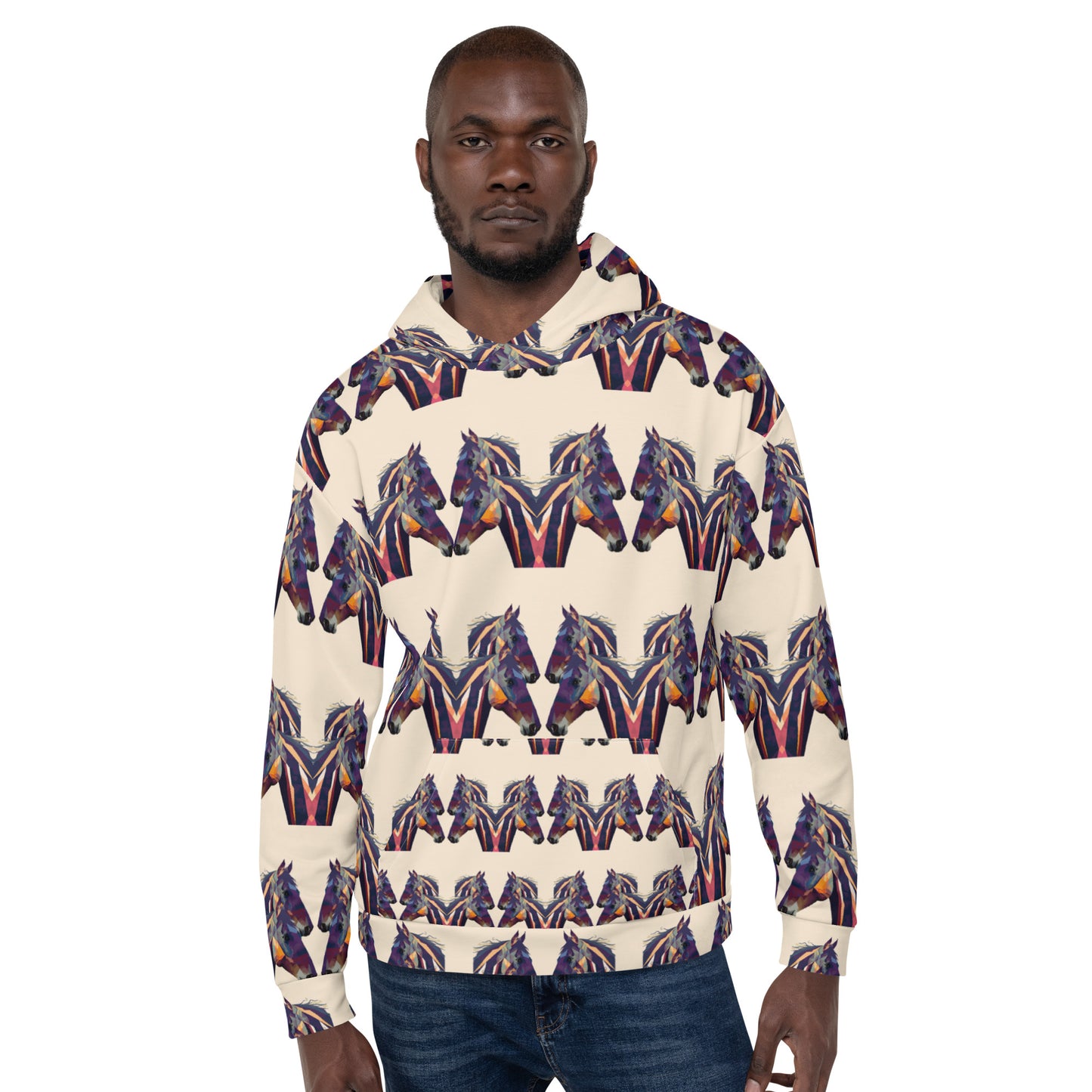 Unisex Hoodie Kukloso The Horses - Free Shipping