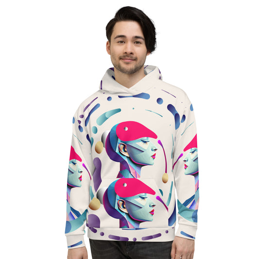 Unisex Hoodie Kukloso Abstracticon No 21 - Free Shipping