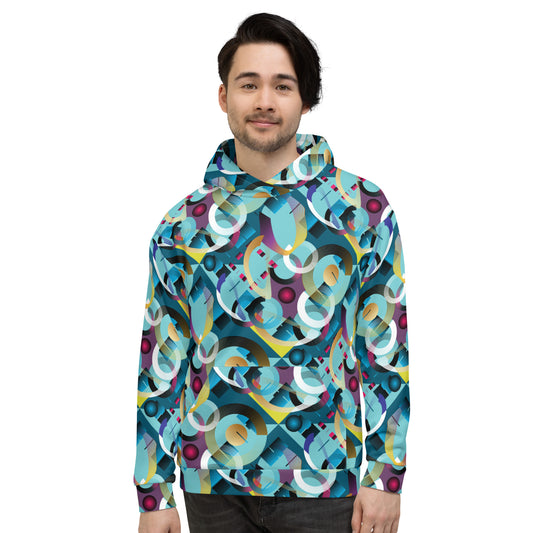 Unisex Hoodie Kukloso Abstracticon No 1 - Free Shipping