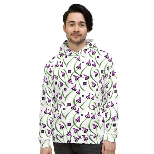 Unisex Hoodie  Kukloso Tulips No 1 - Free Shipping