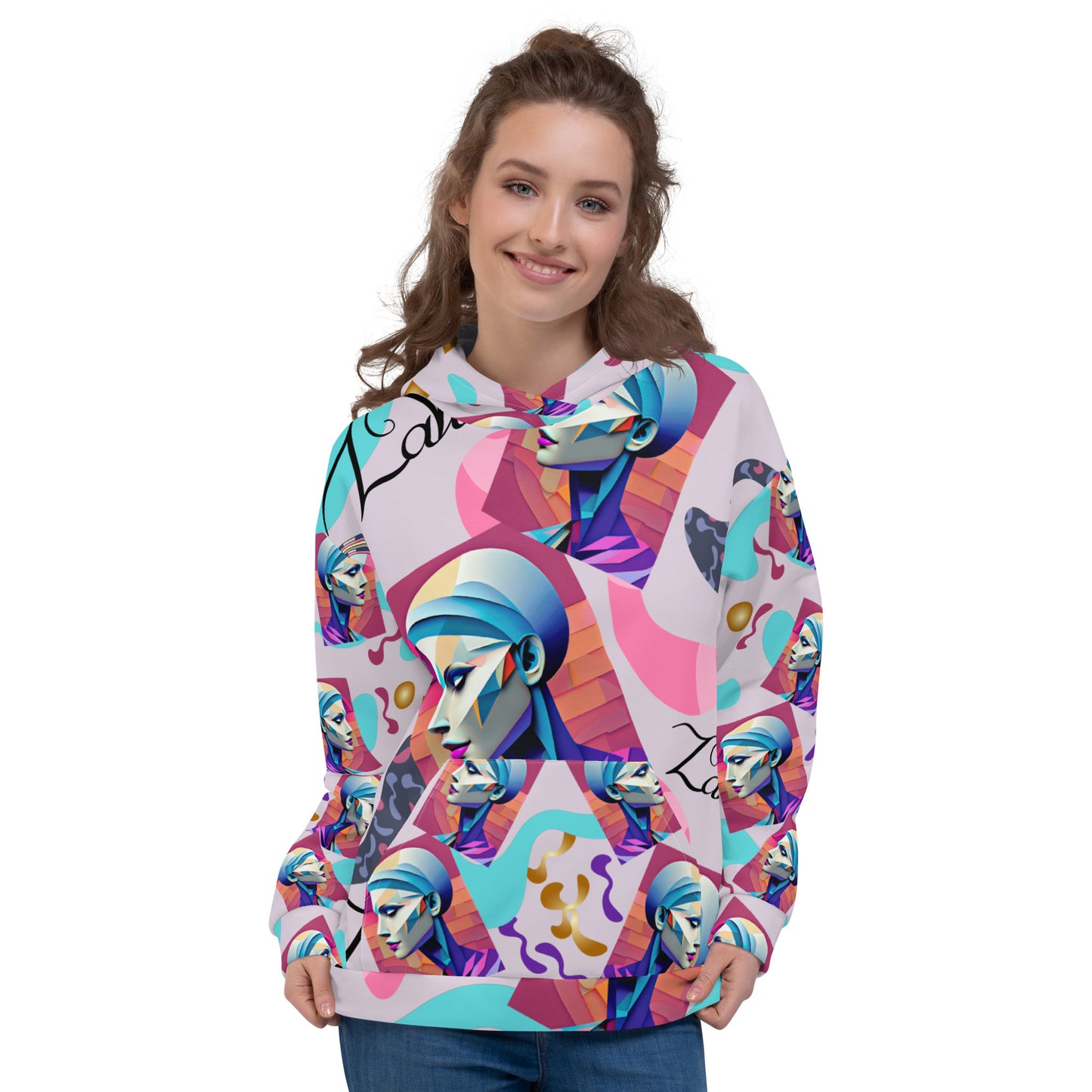 Unisex Hoodie Kukloso Color Maze No 3/4 - Free Shipping