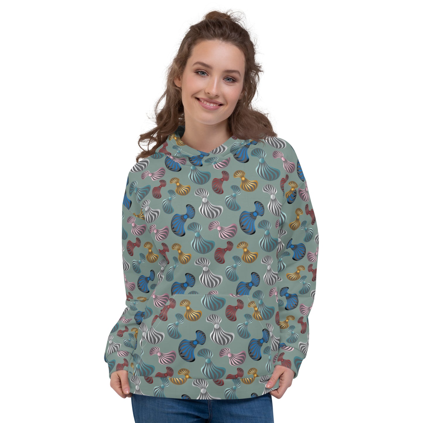 Unisex Hoodie Kukloso Whimsical No 75 B - Free Shipping