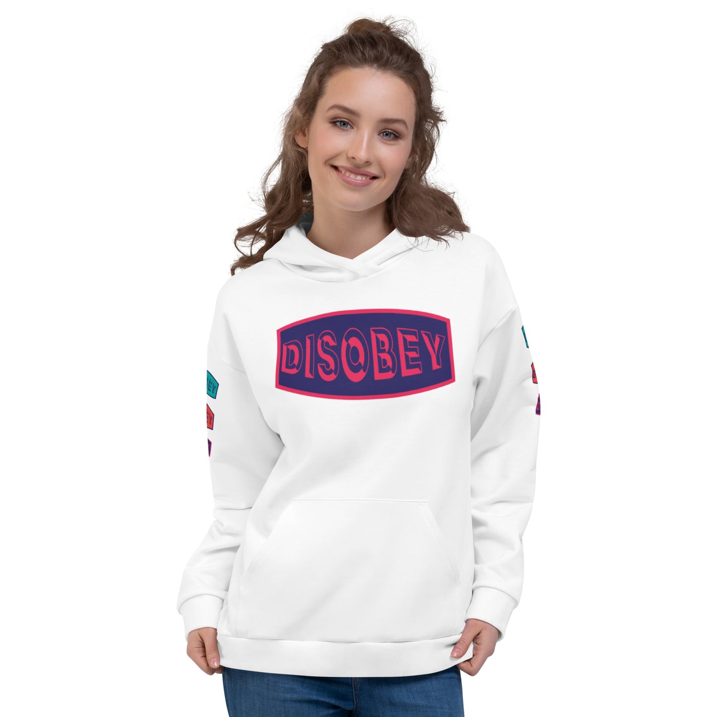 Unisex Hoodie Kukloso DISOBEY multi-design - Free Shipping