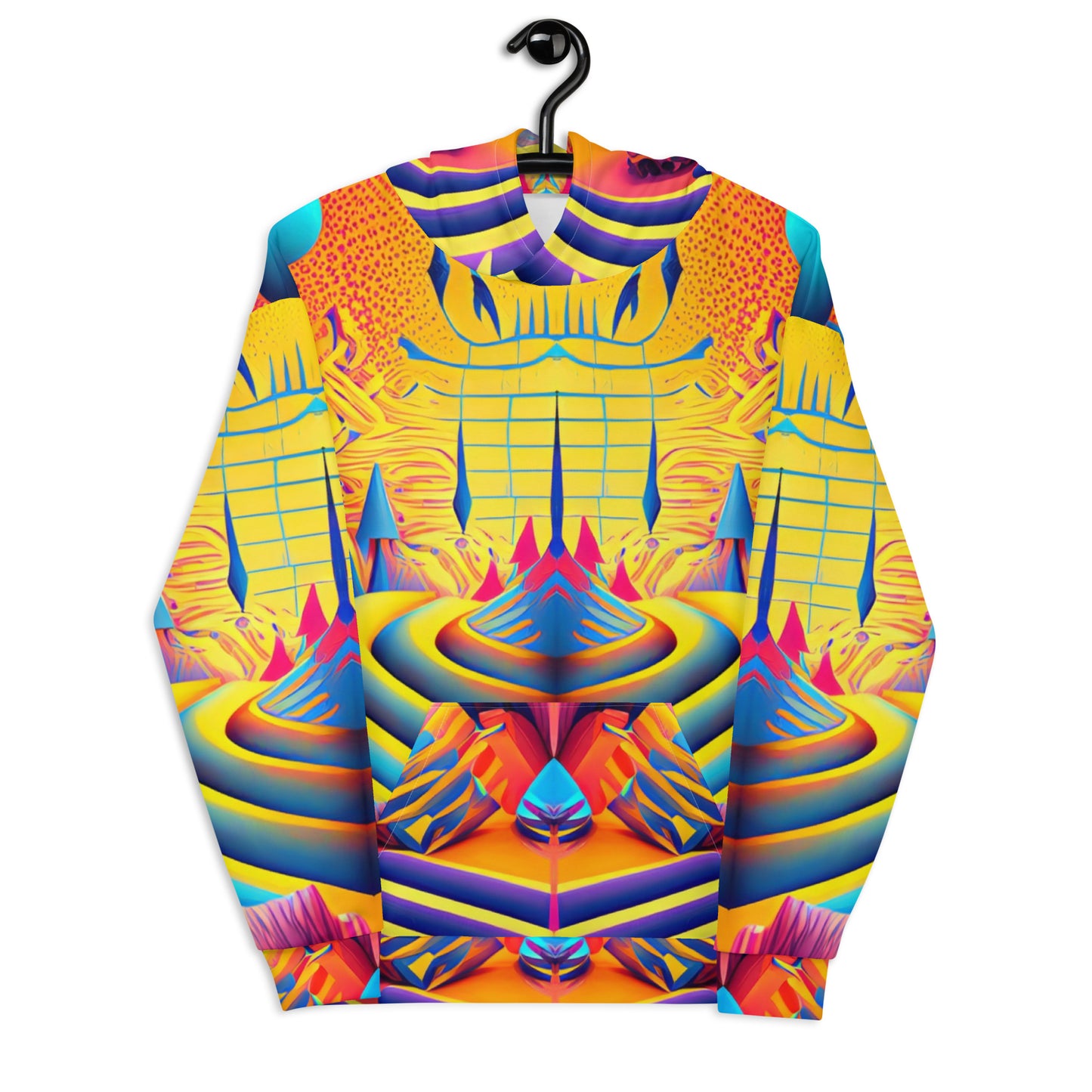 Unisex Hoodie Kukloso Cubist Dream No 37 - Free Shipping