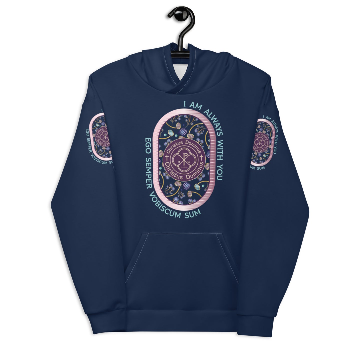 Unisex Hoodie Kukloso Christus Dominus Navy - Free Shipping