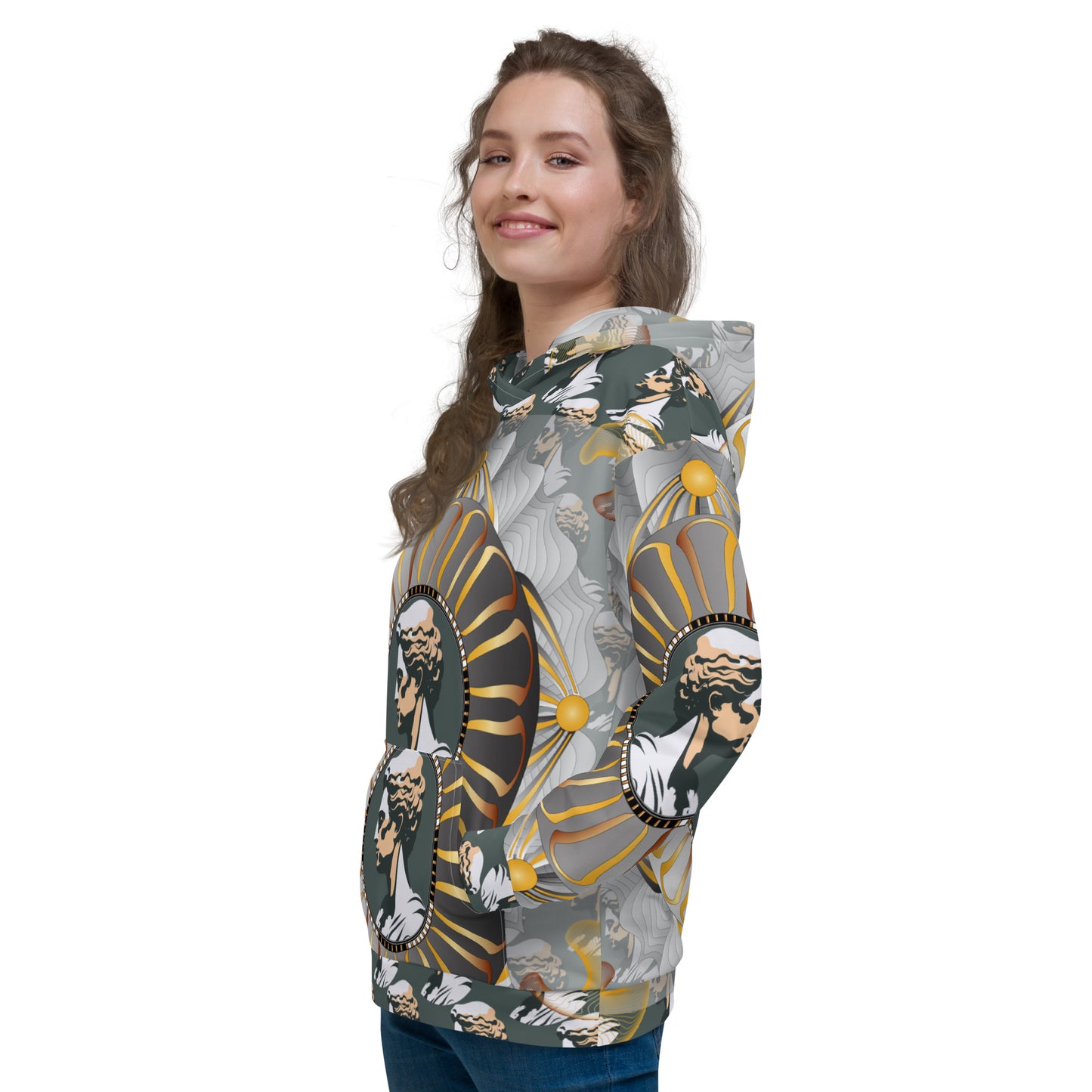 Unisex Hoodie Kukloso Kuklos Collage No 4376 - Free Shipping