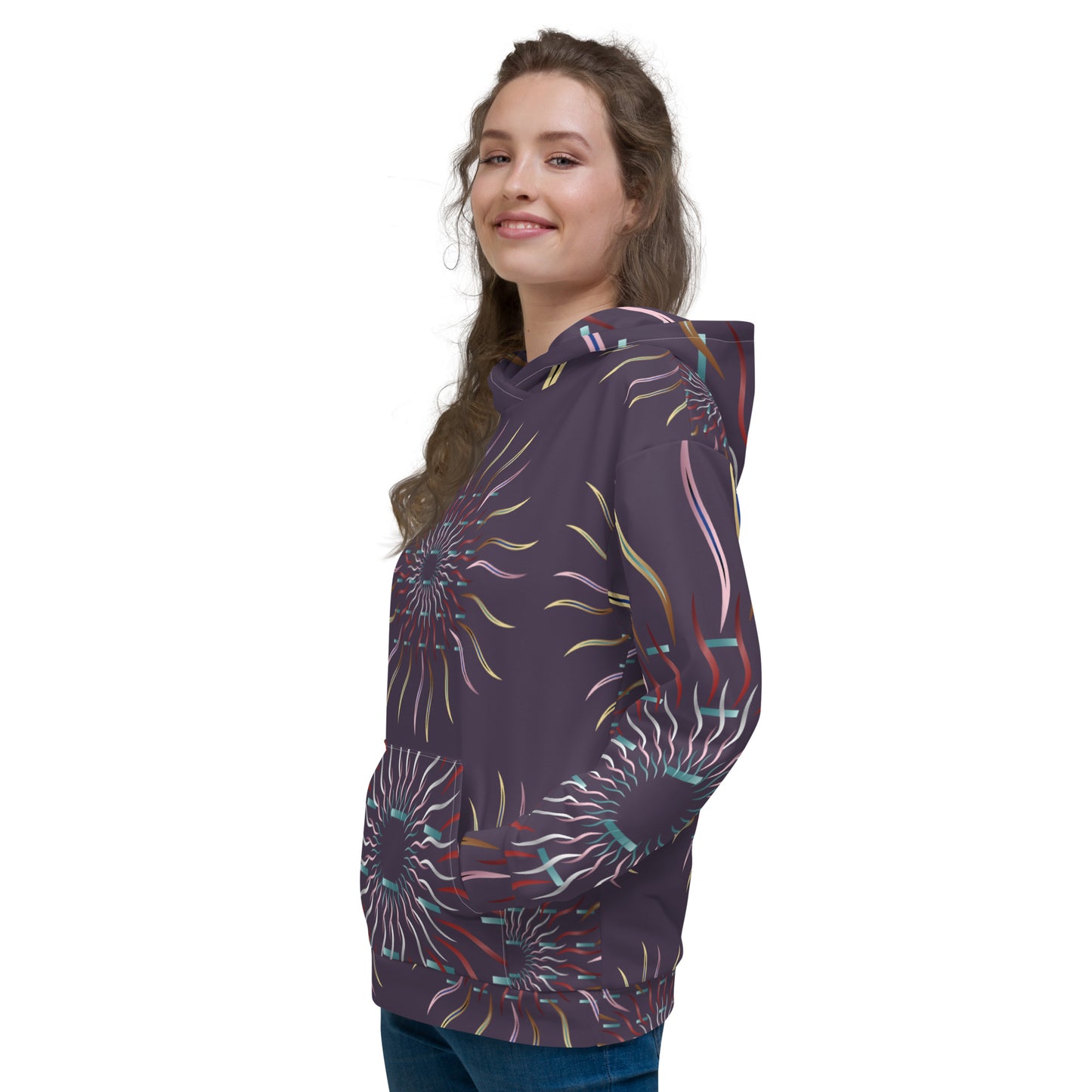 Unisex Hoodie Kukloso Abstracticon No 32 - Free Shipping