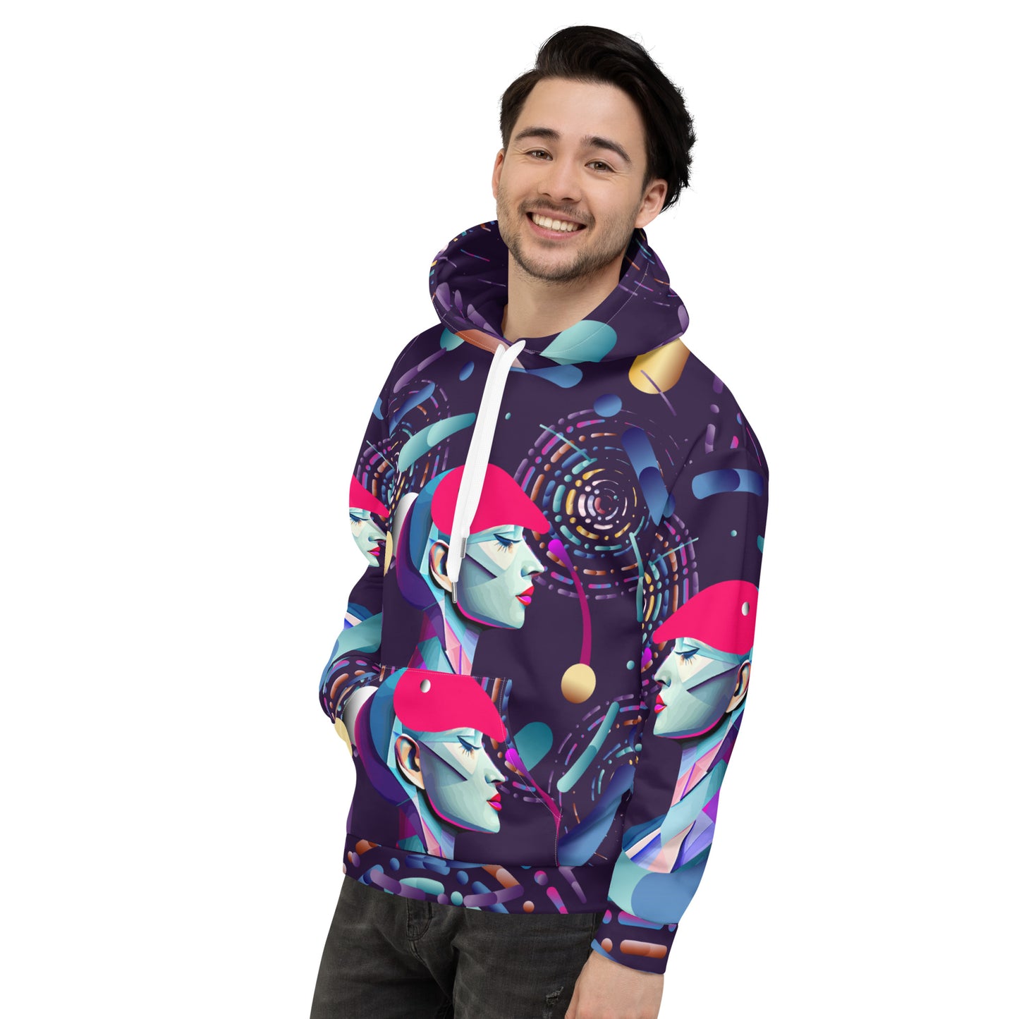 Unisex Hoodie Kukloso Abstracticon No 22 A - Free Shipping