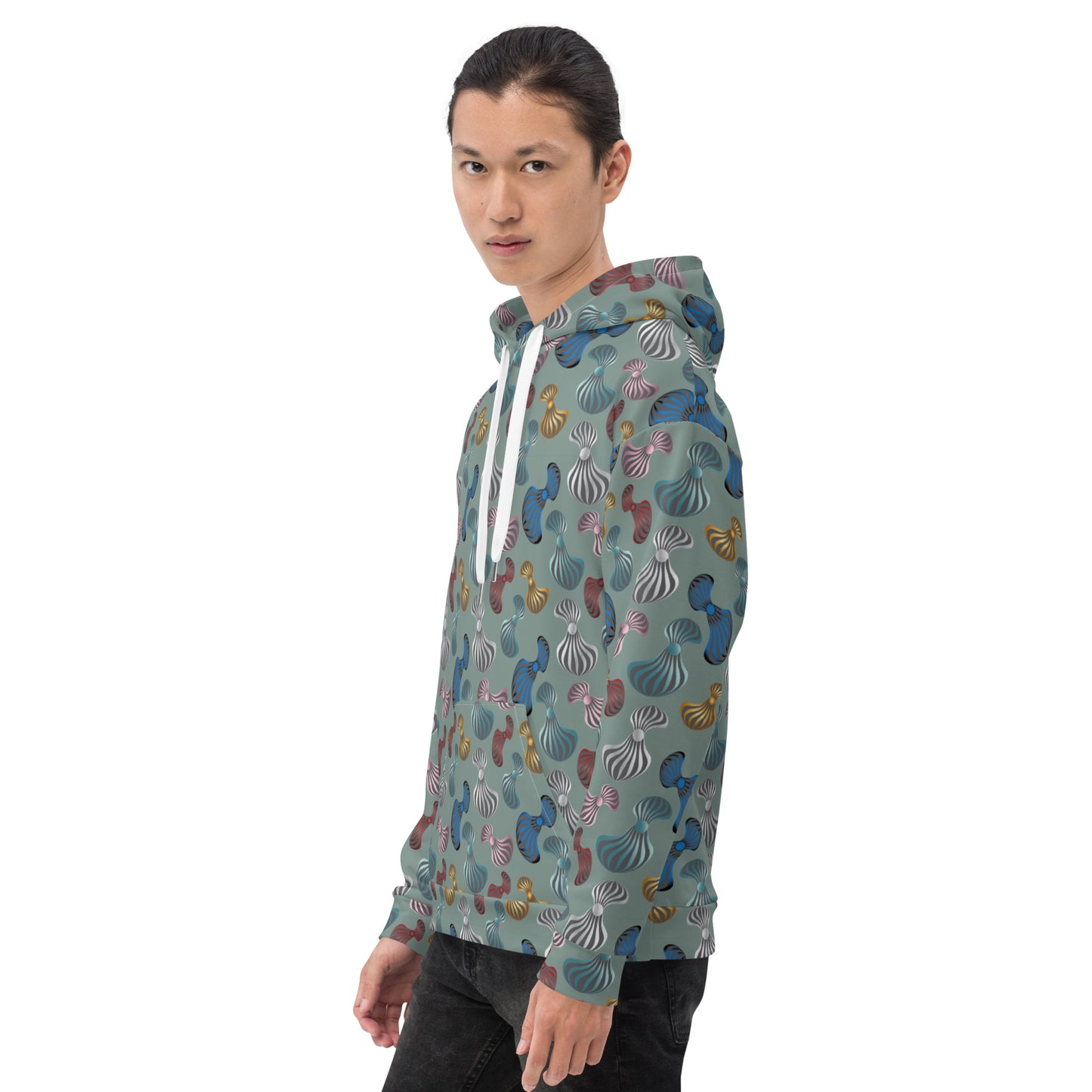 Unisex Hoodie Kukloso Whimsical No 75 B - Free Shipping