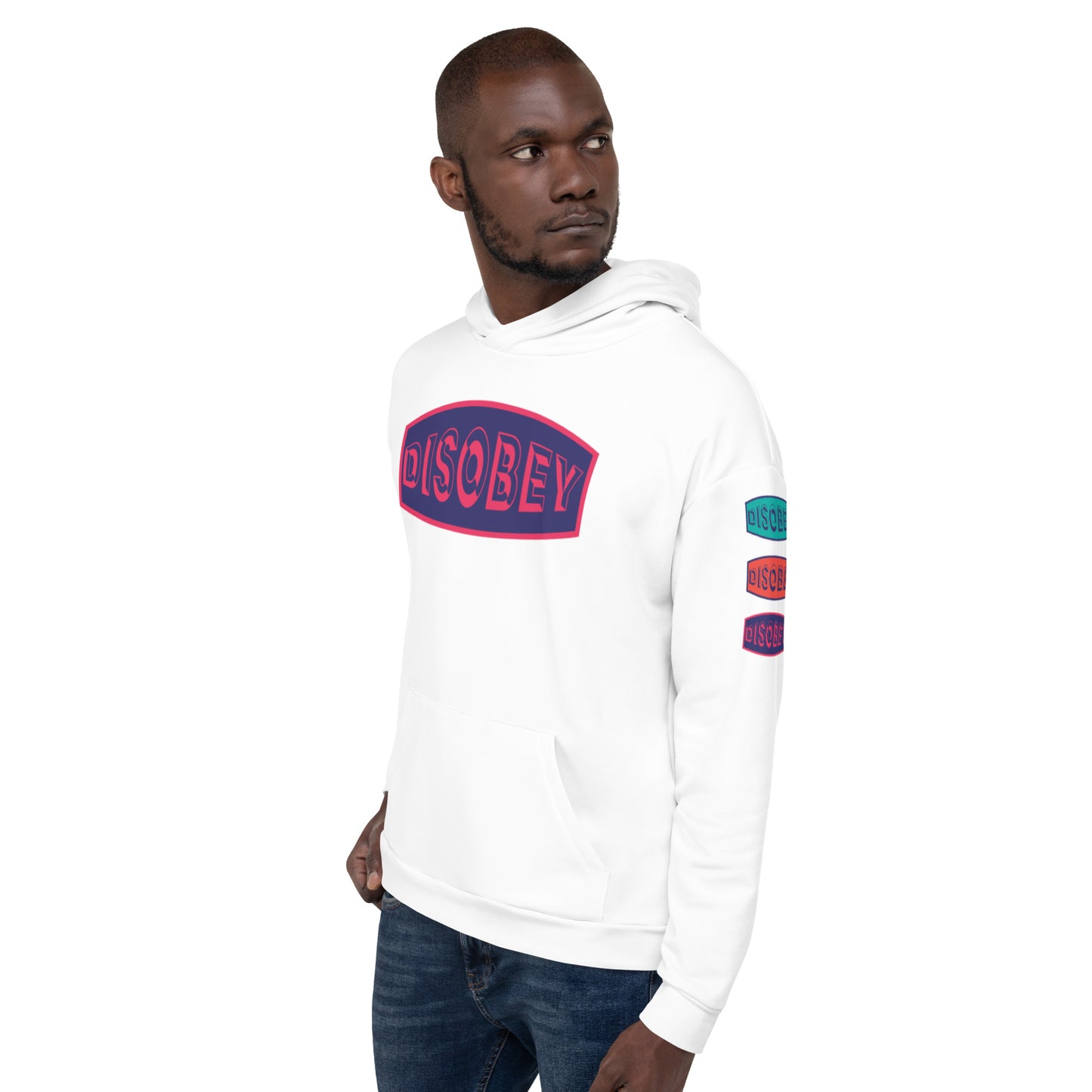 Unisex Hoodie Kukloso DISOBEY multi-design - Free Shipping