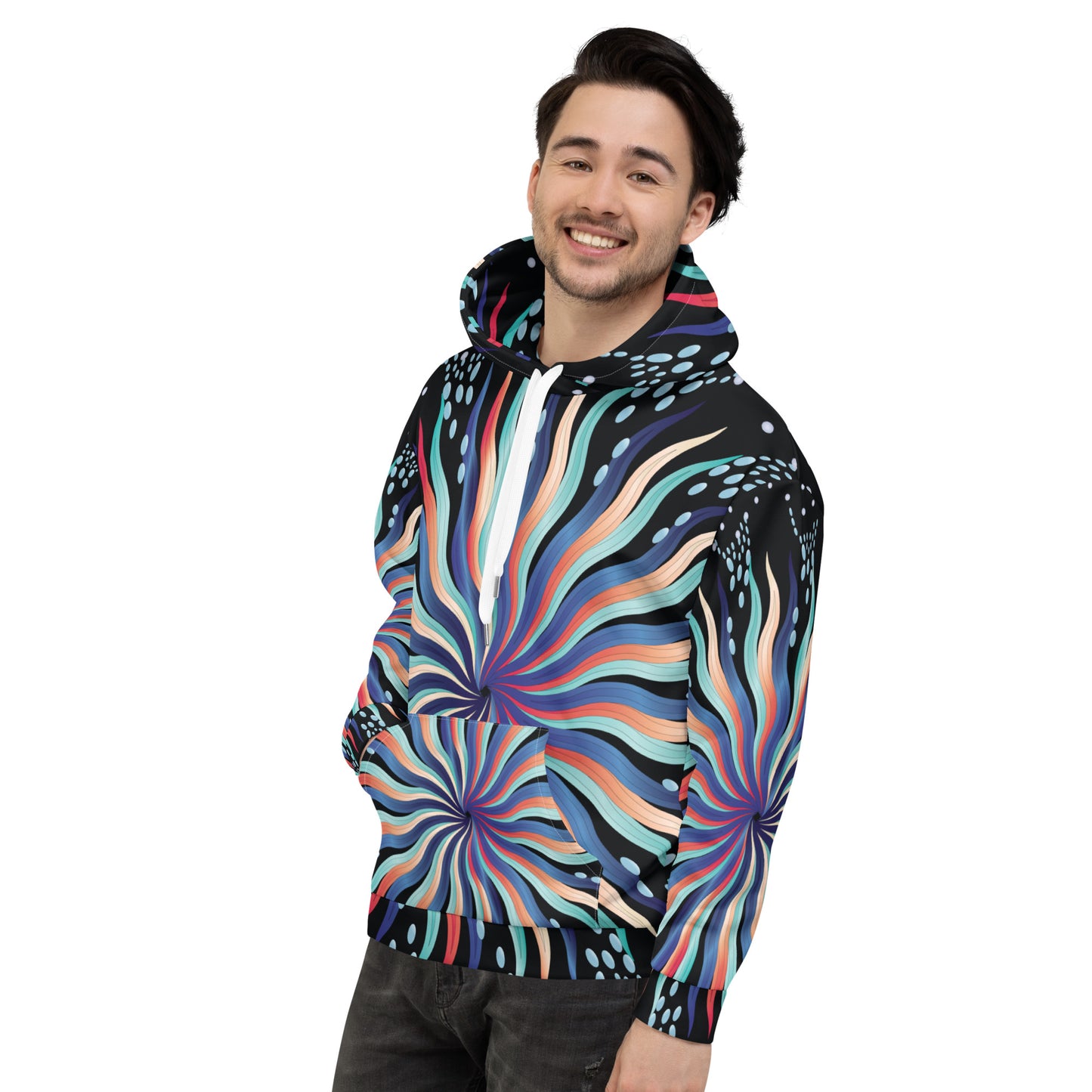 Unisex Hoodie Kukloso Mandala No 5 - Free Shipping