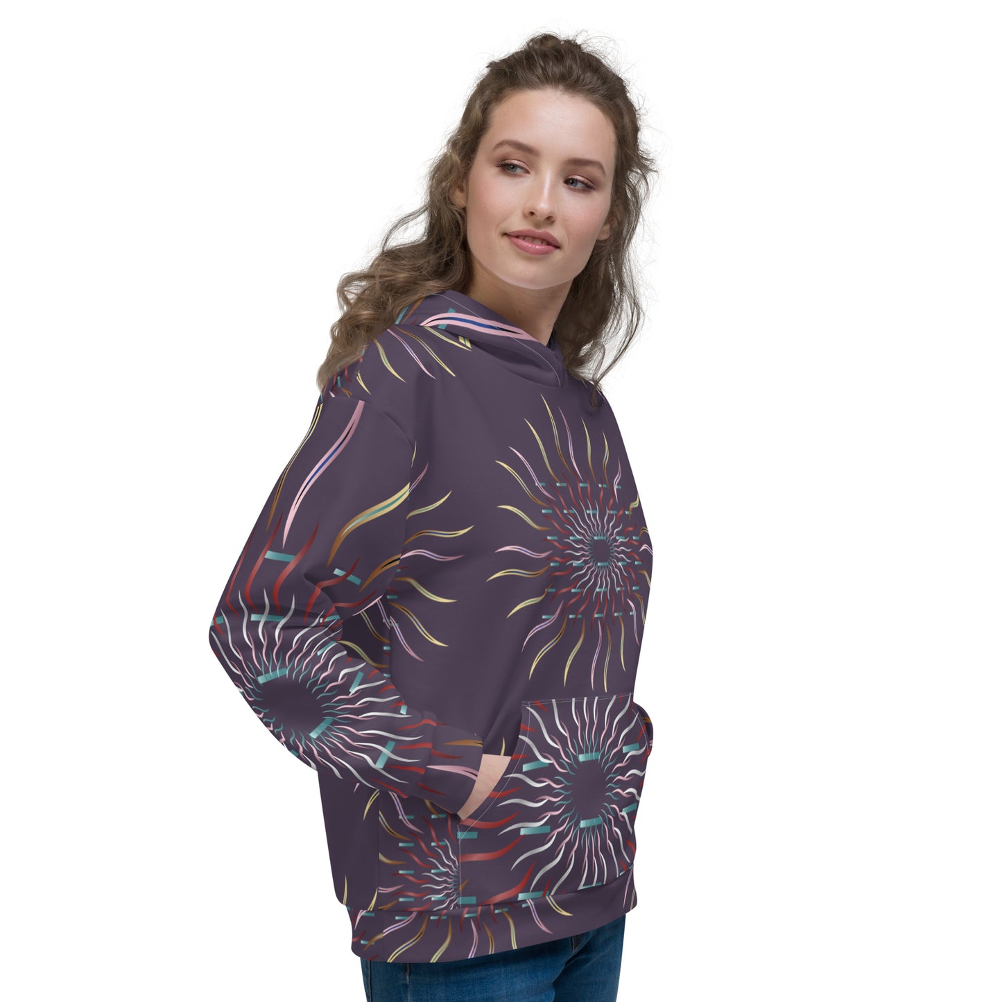 Unisex Hoodie Kukloso Abstracticon No 32 - Free Shipping