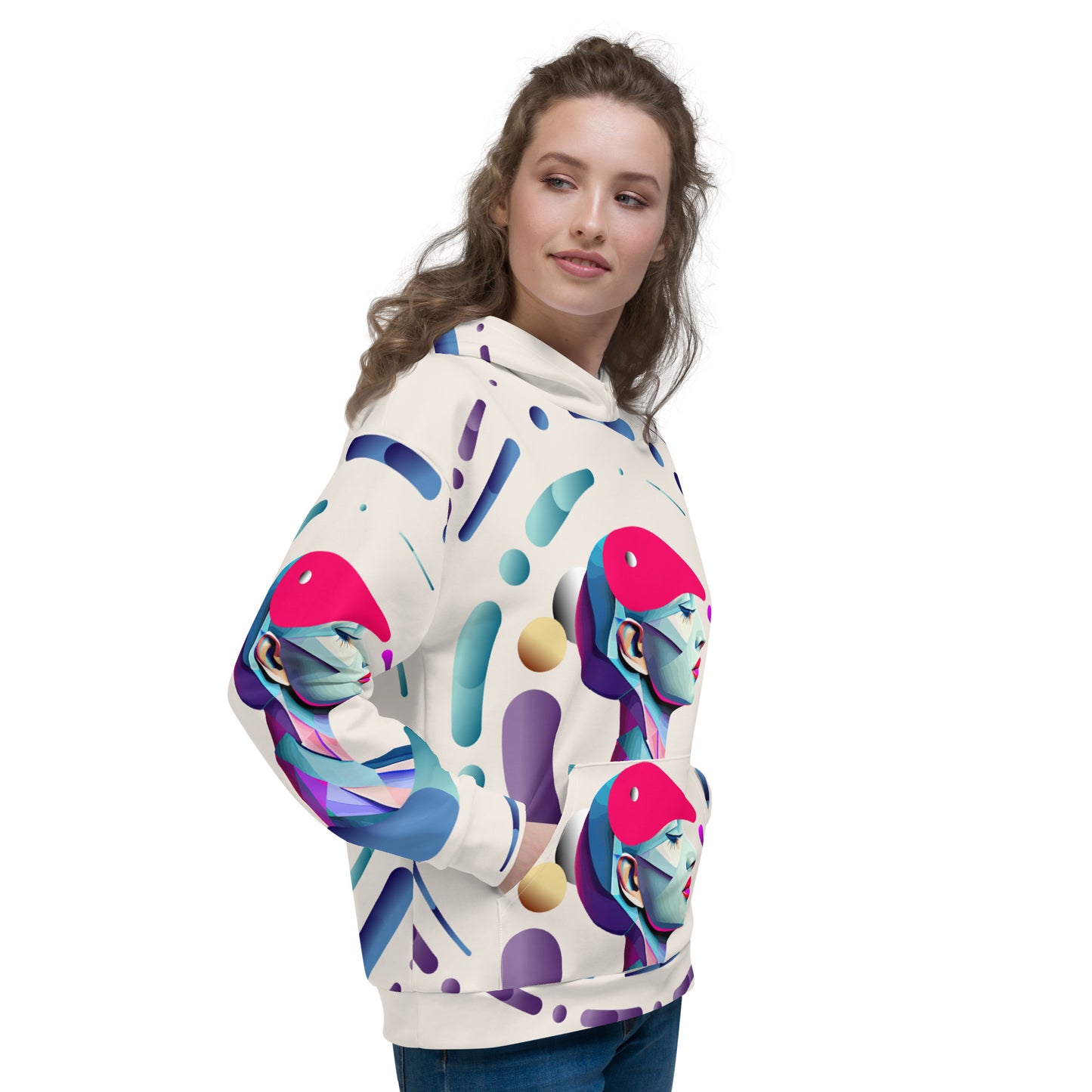 Unisex Hoodie Kukloso Abstracticon No 21 - Free Shipping