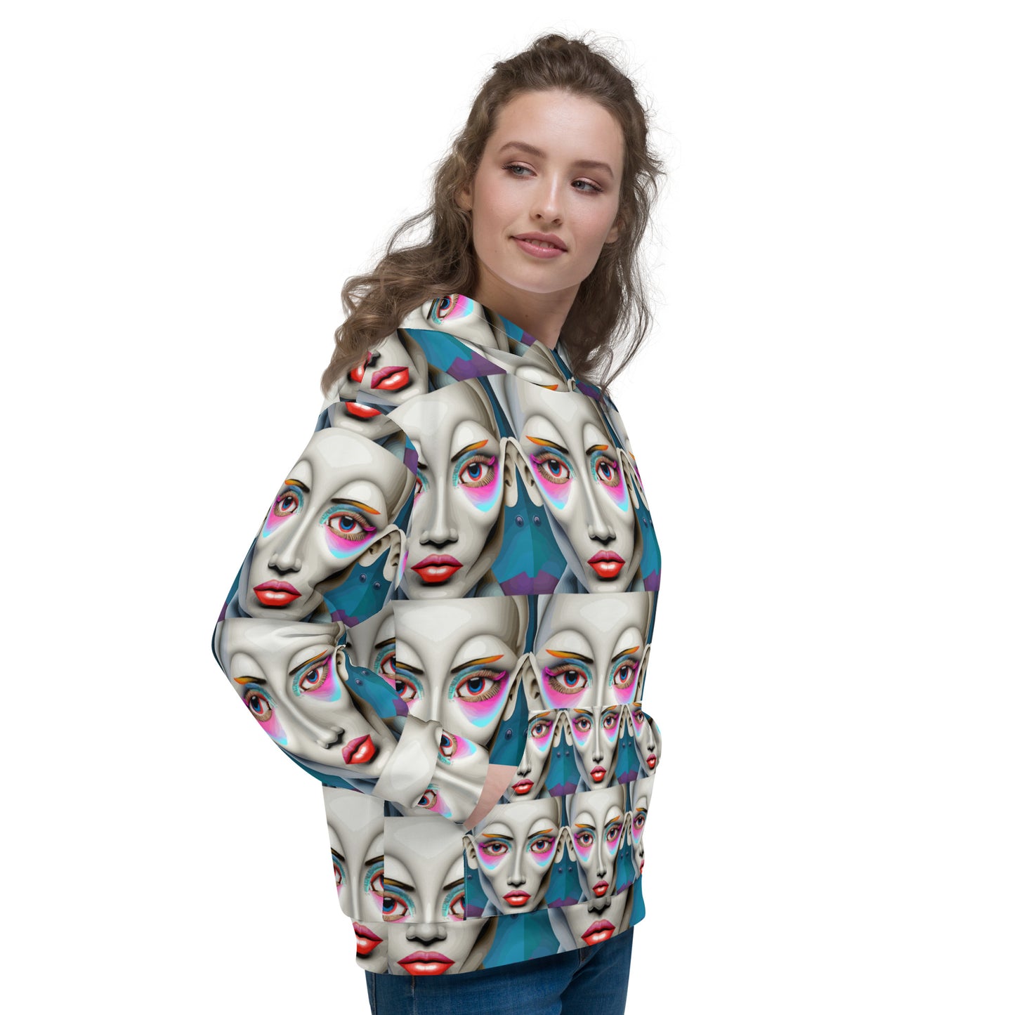 Unisex Hoodie Kukloso Space Ladies No 60 - Free Shipping