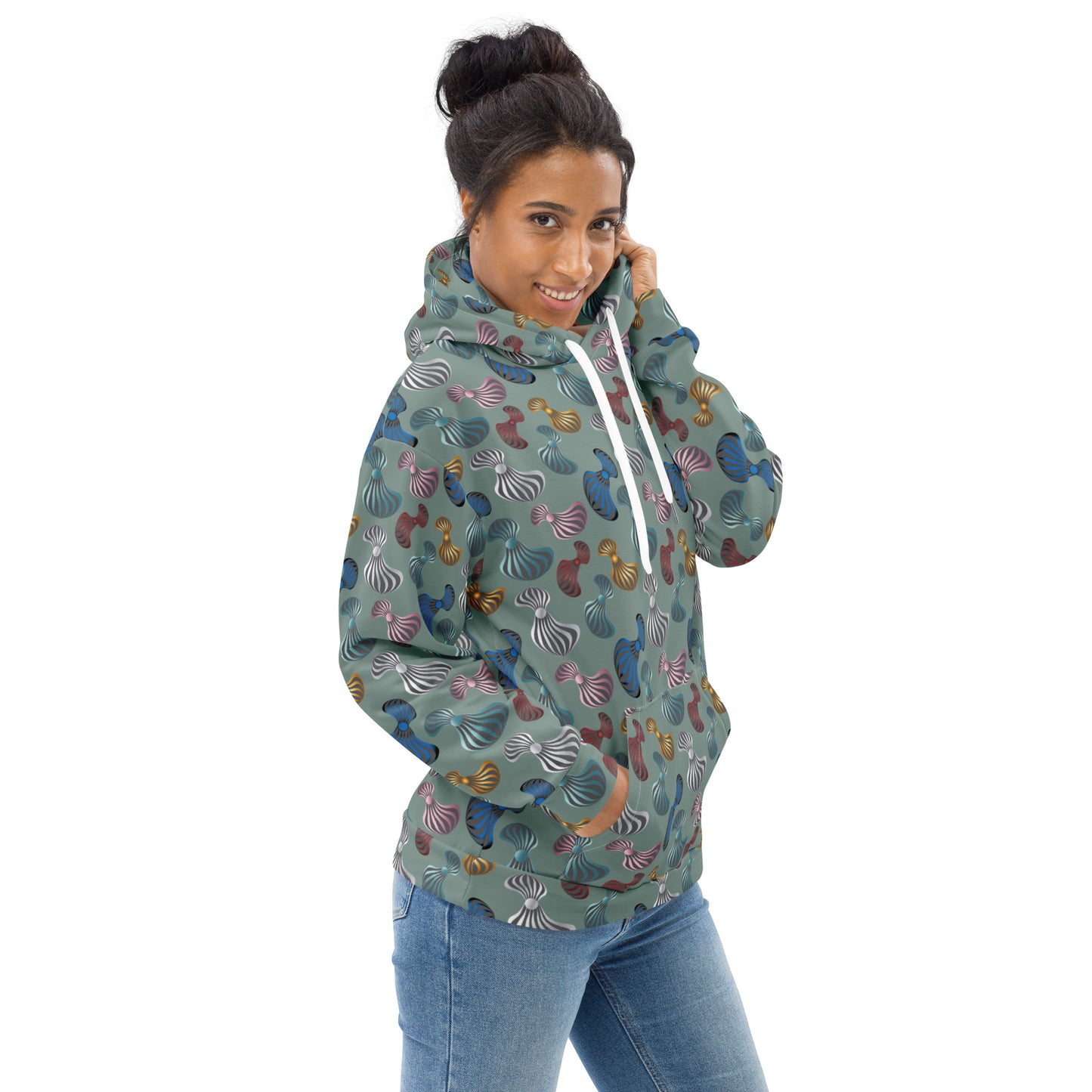 Unisex Hoodie Kukloso Whimsical No 75 B - Free Shipping