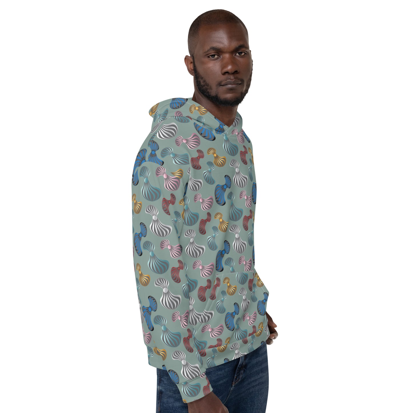 Unisex Hoodie Kukloso Whimsical No 75 B - Free Shipping