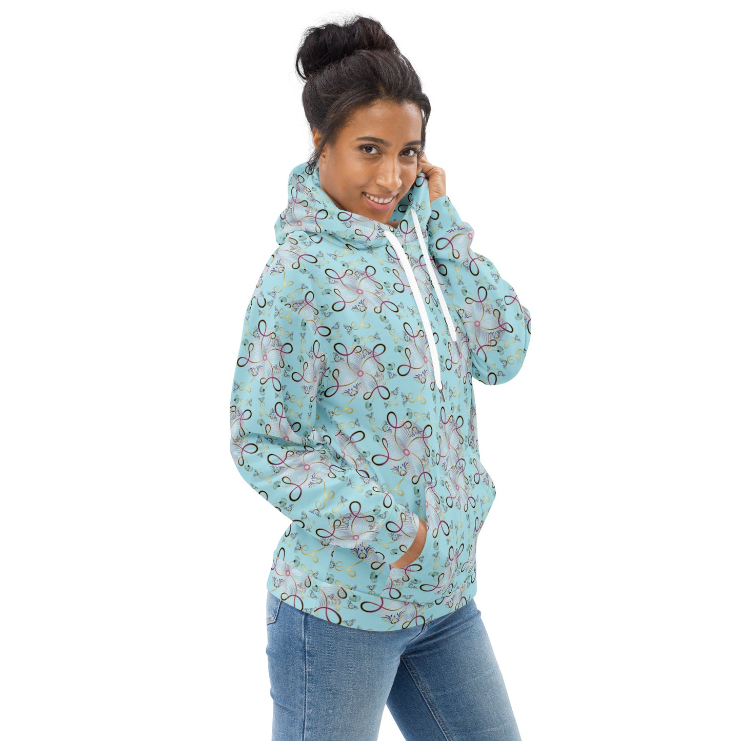 Unisex Hoodie Kukloso Whimsical No 25 A - Free Shipping