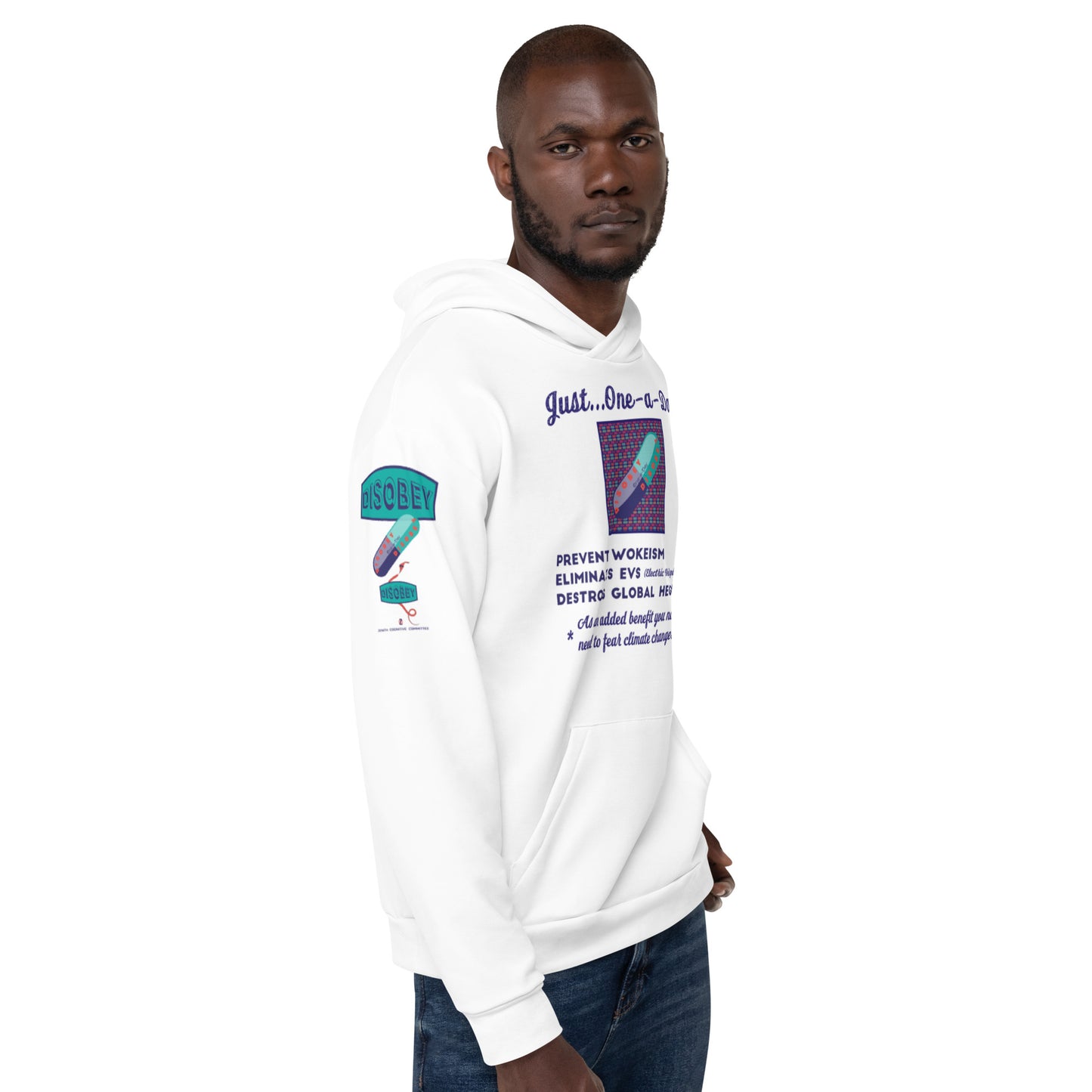 Unisex Hoodie Kukloso Just...One-a-Day'- Free Shipping