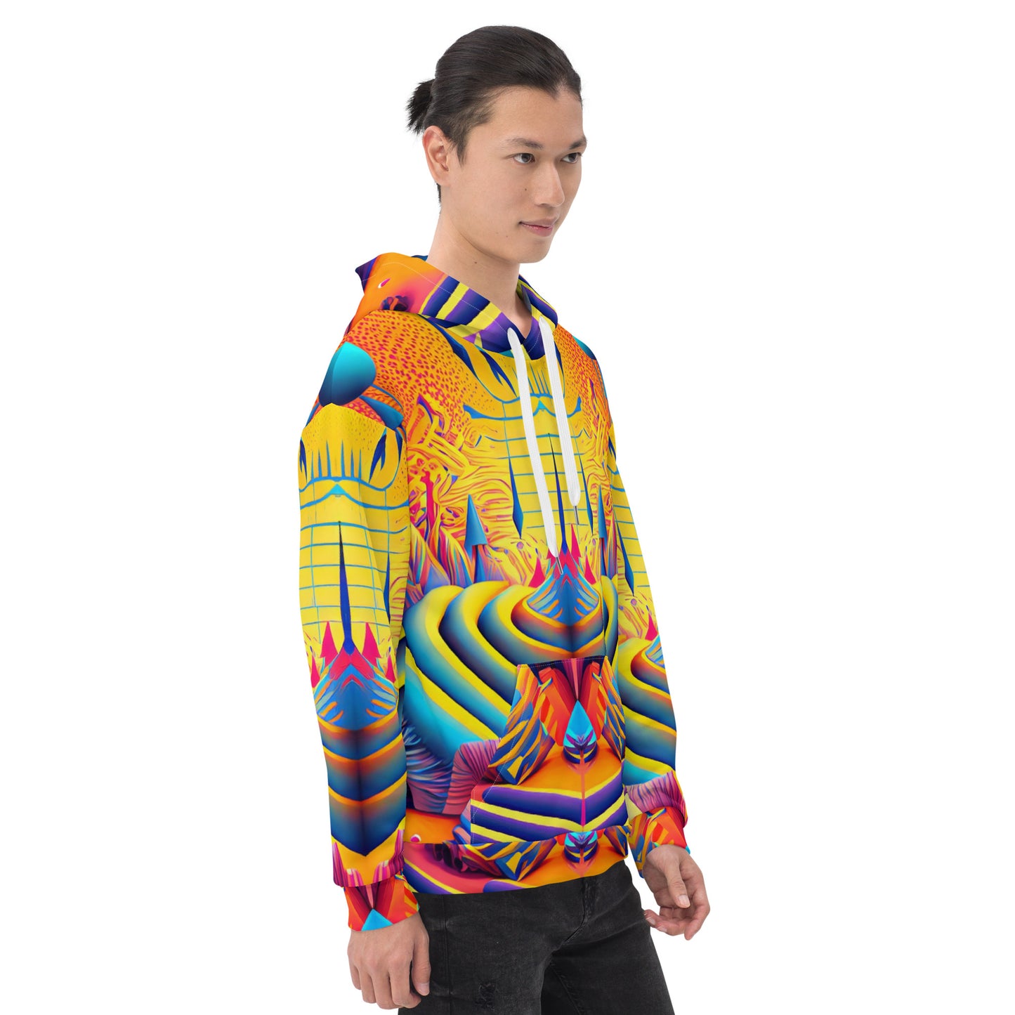 Unisex Hoodie Kukloso Cubist Dream No 37 - Free Shipping