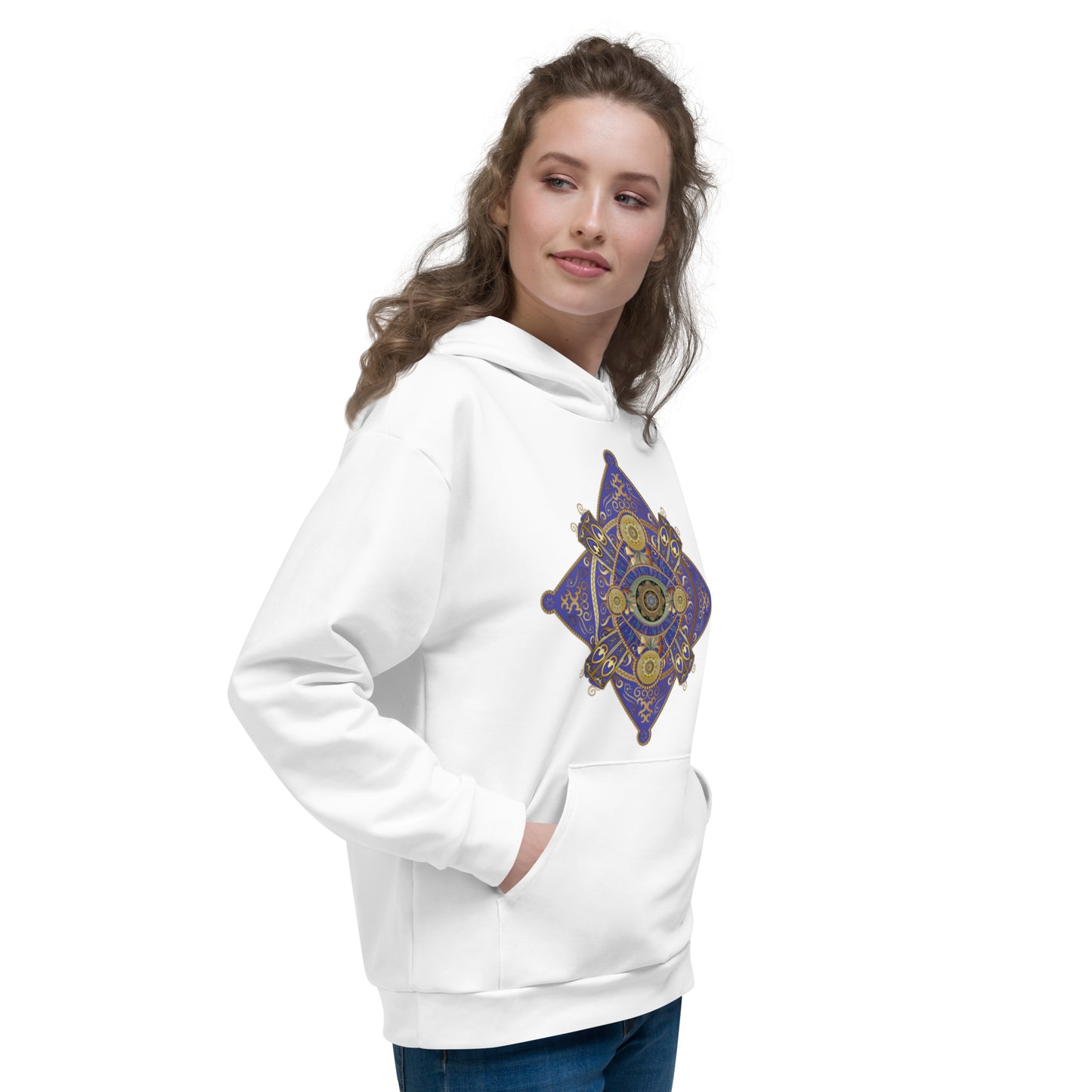 Unisex Hoodie Kukloso Circumplexical No 3699 - Free Shipping