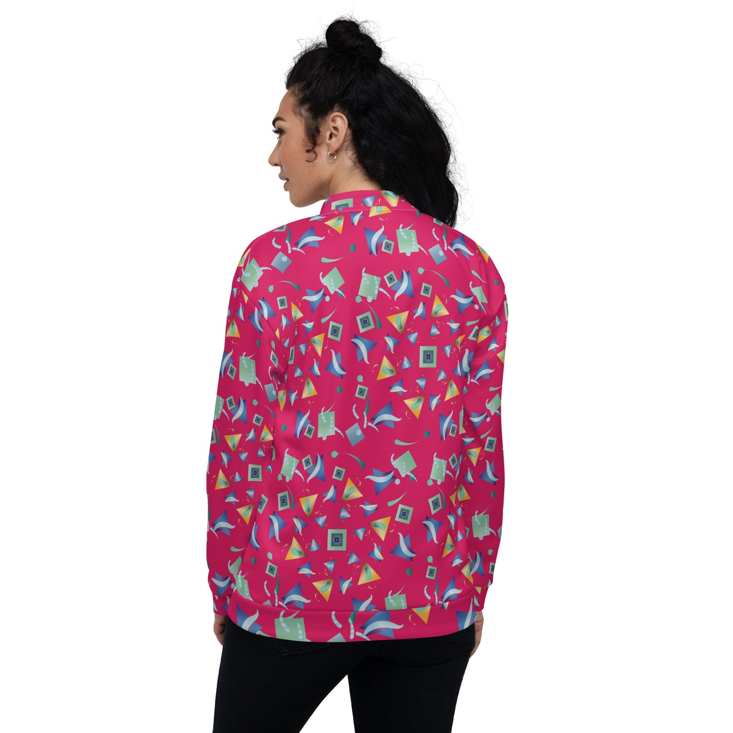 Unisex Bomber Jacket Kukloso Whimsical No 11 F Free Shipping