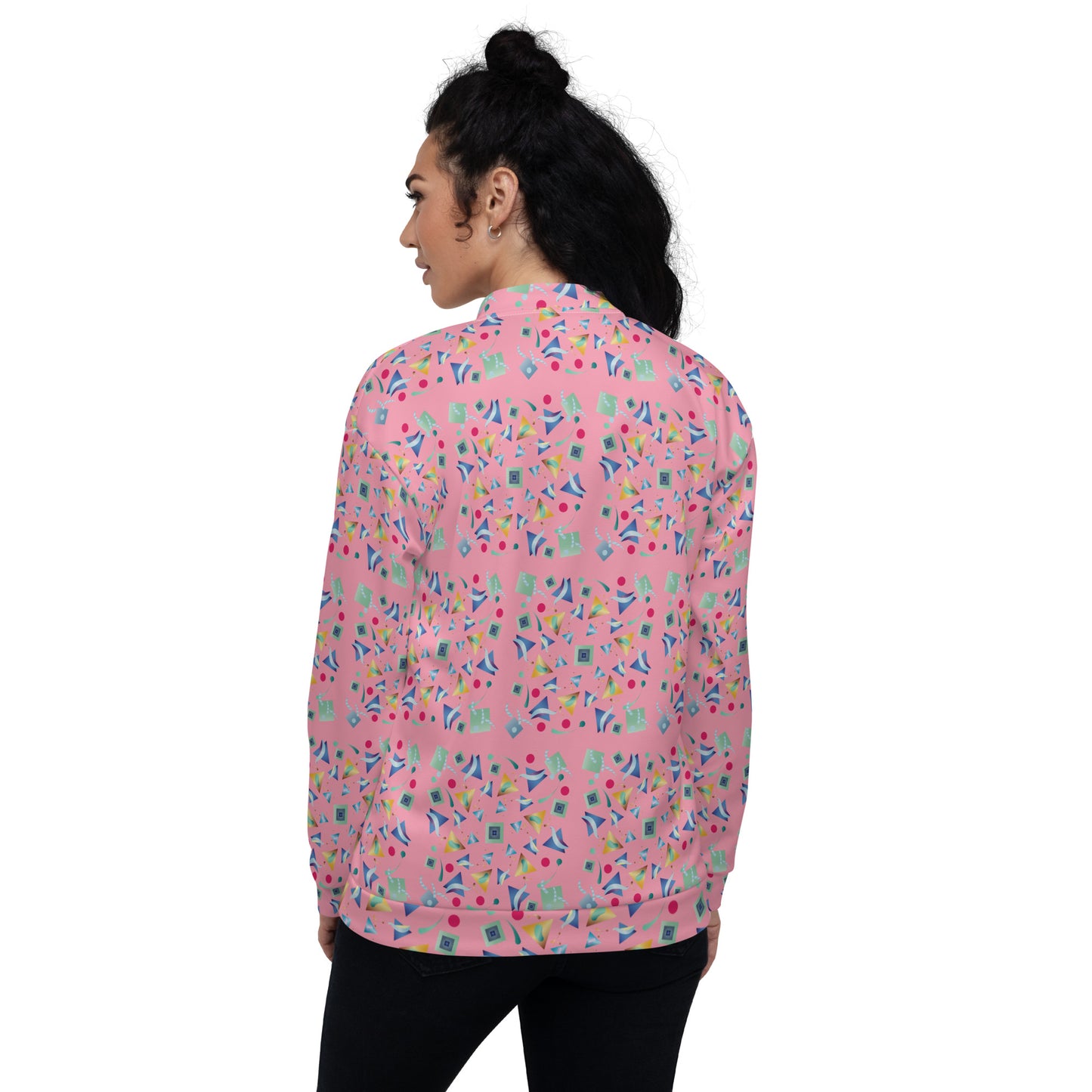 Unisex Bomber Jacket Kukloso Whimsical No 11 H Free Shipping