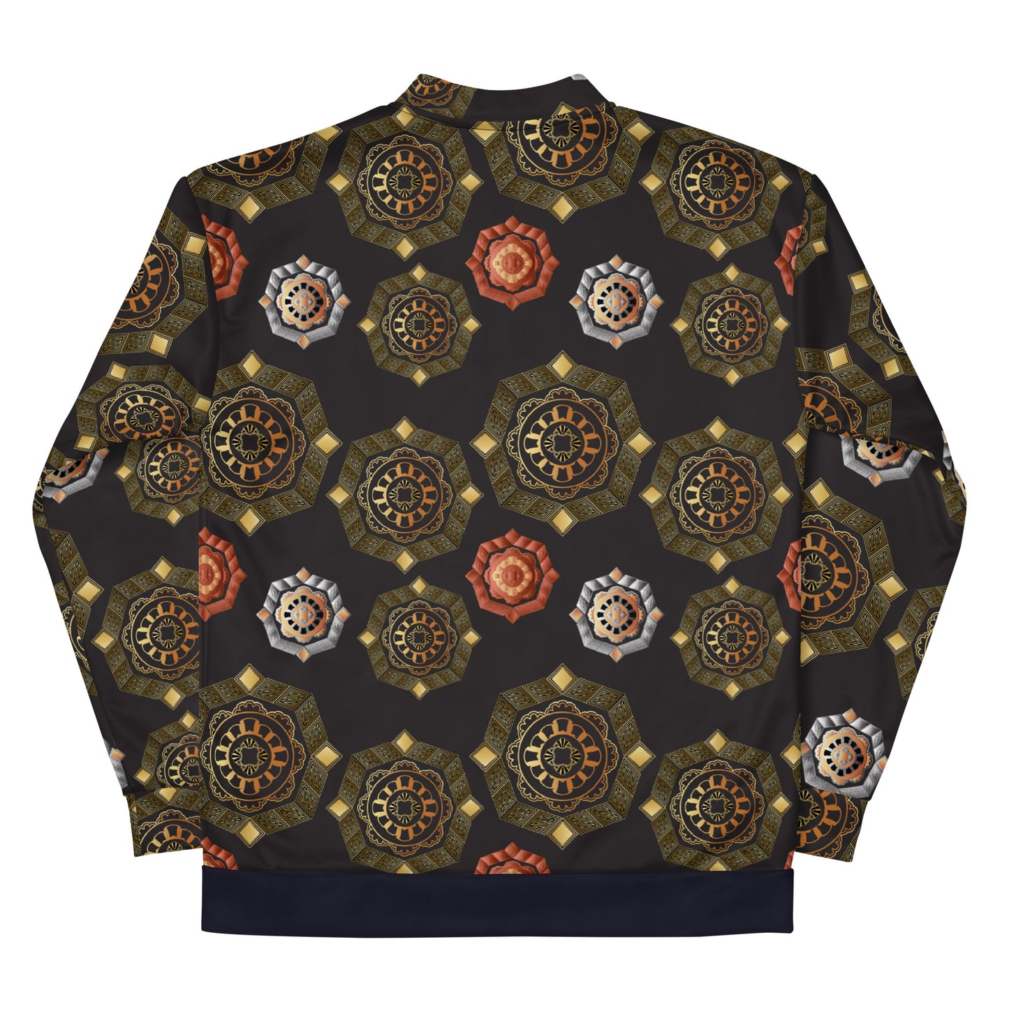 Unisex Bomber Jacket Kukloso Mandala Melange No 2 - Free Shipping