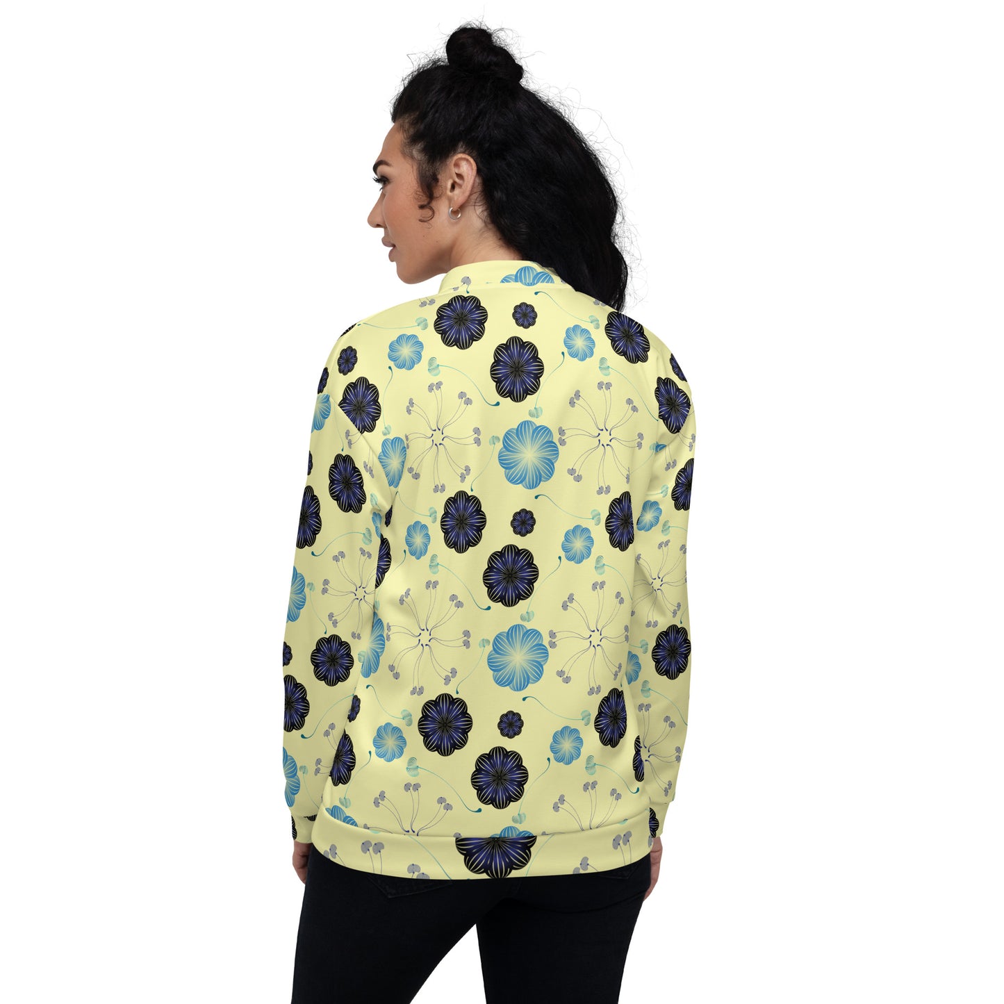 Unisex Bomber Jacket Kukloso Abstractical No 273 - Free Shipping