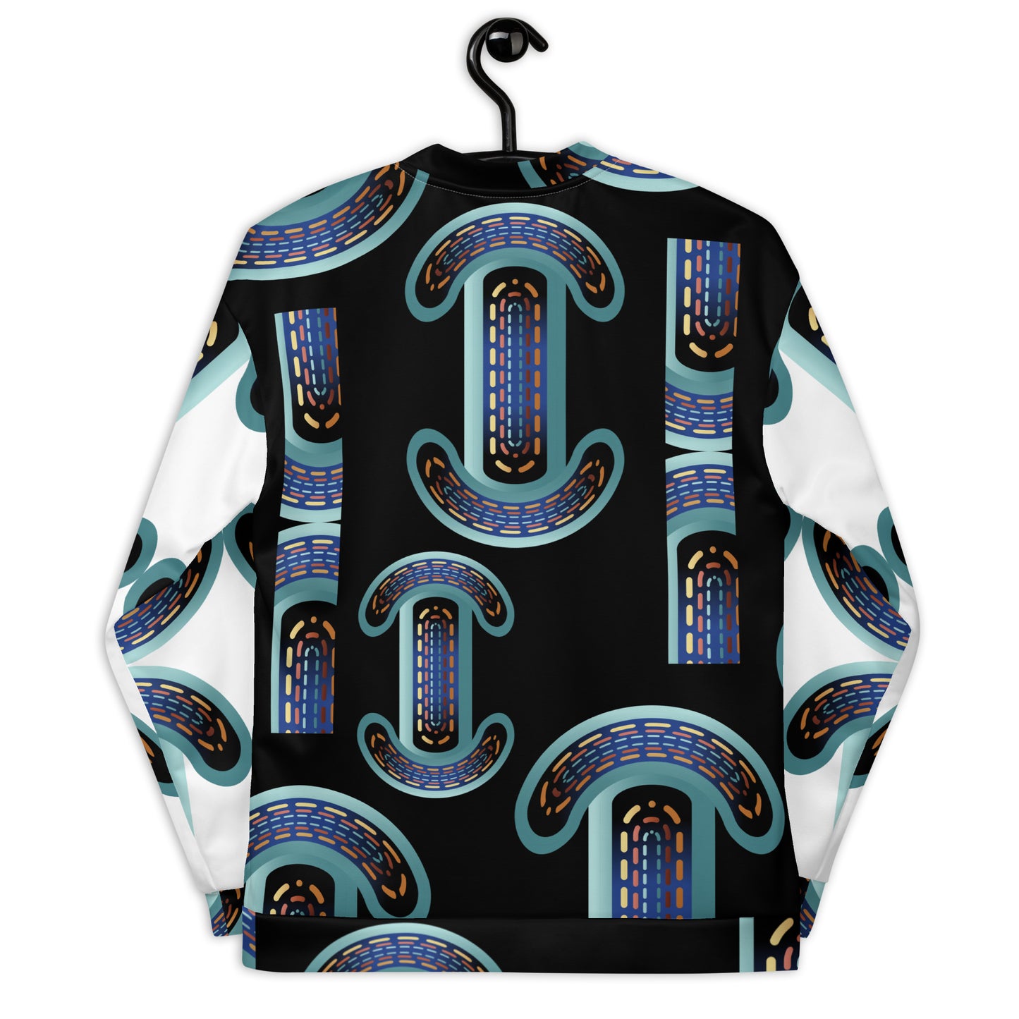 Unisex Bomber Jacket Kukloso Abstracticon No 2 - Free Shipping