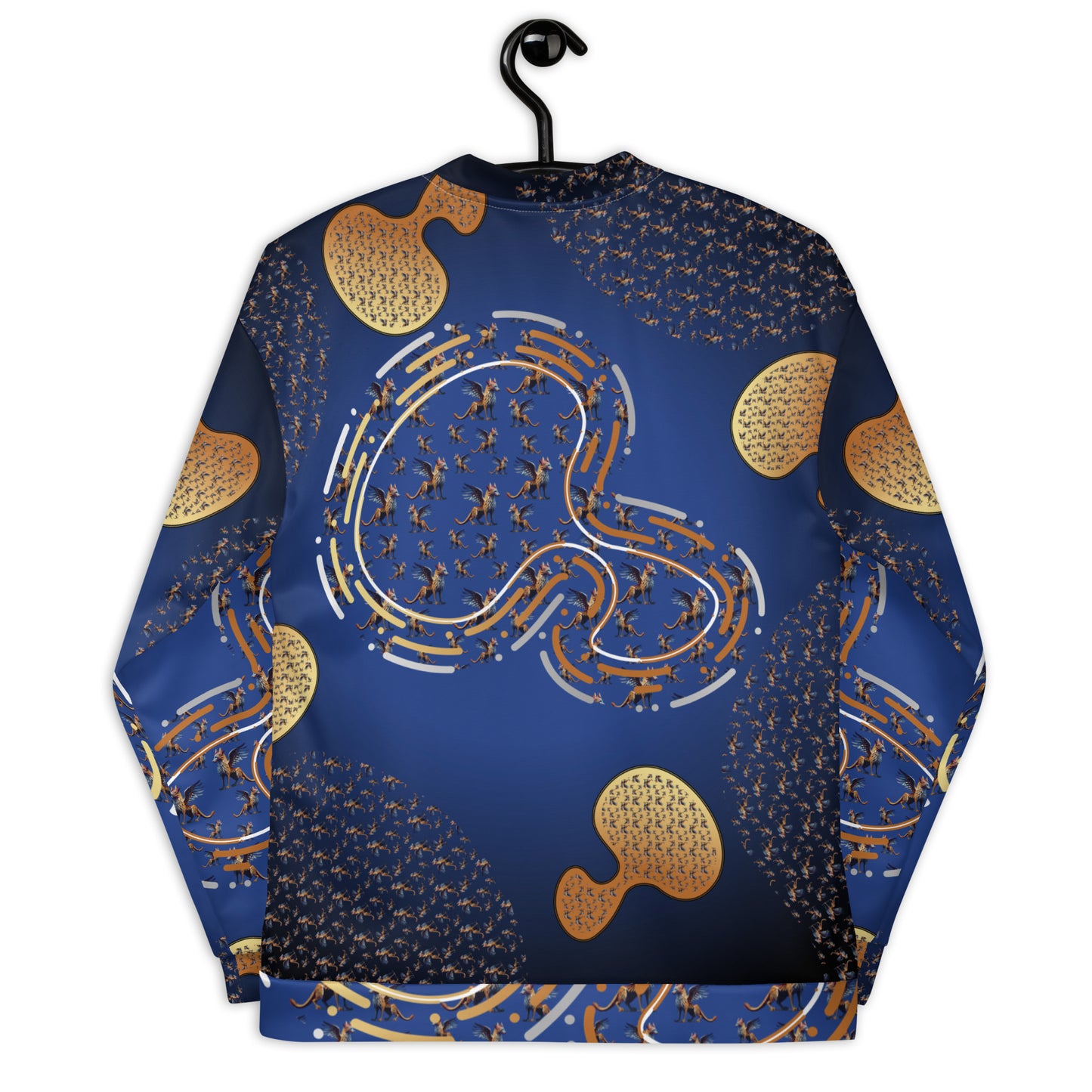 Unisex Bomber Jacket Kukloso Ancient Mythology No 3 Collage - Free Shipping